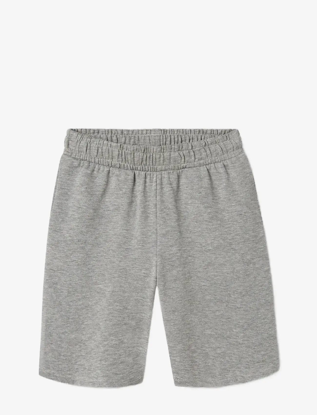 name it - NKNCYBER SWEAT SHORTS UNB NOOS - sweatshorts - grey melange - 2