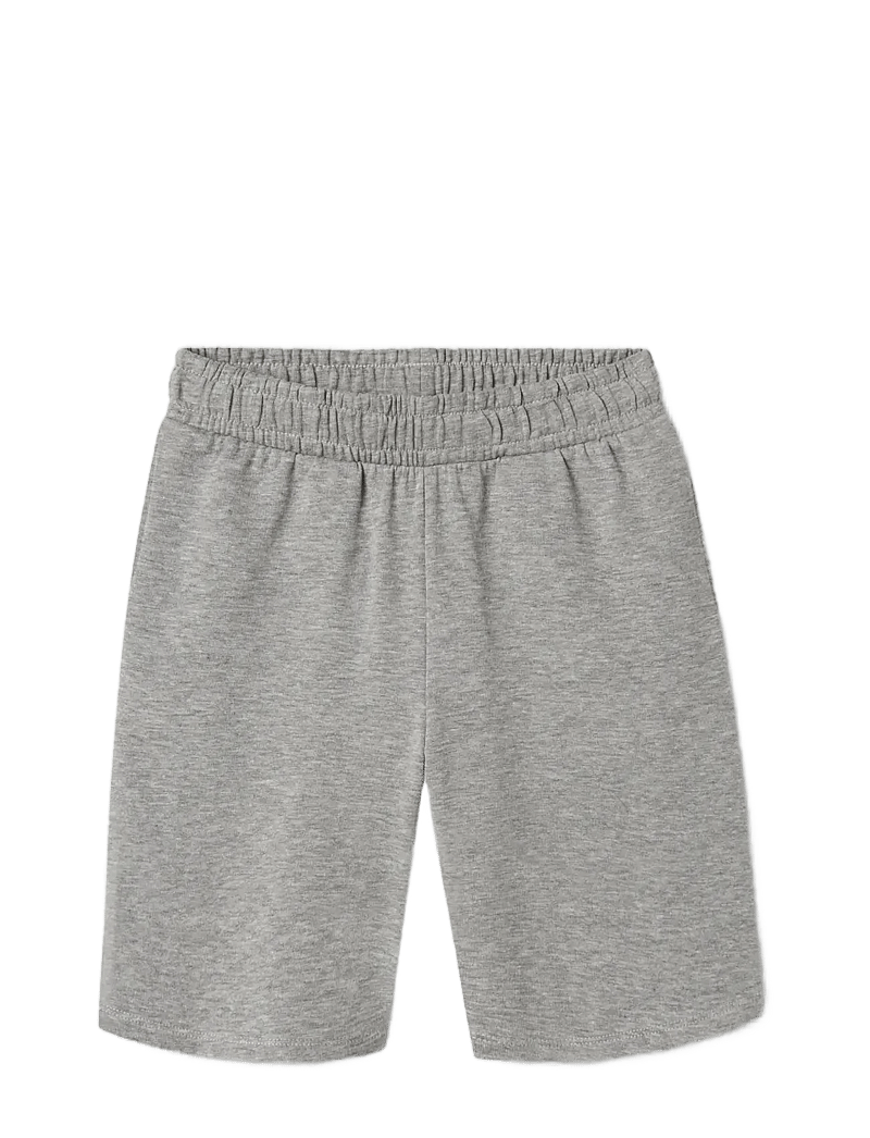 name it - NKNCYBER SWEAT SHORTS UNB NOOS - sweatshorts - grey melange - 2