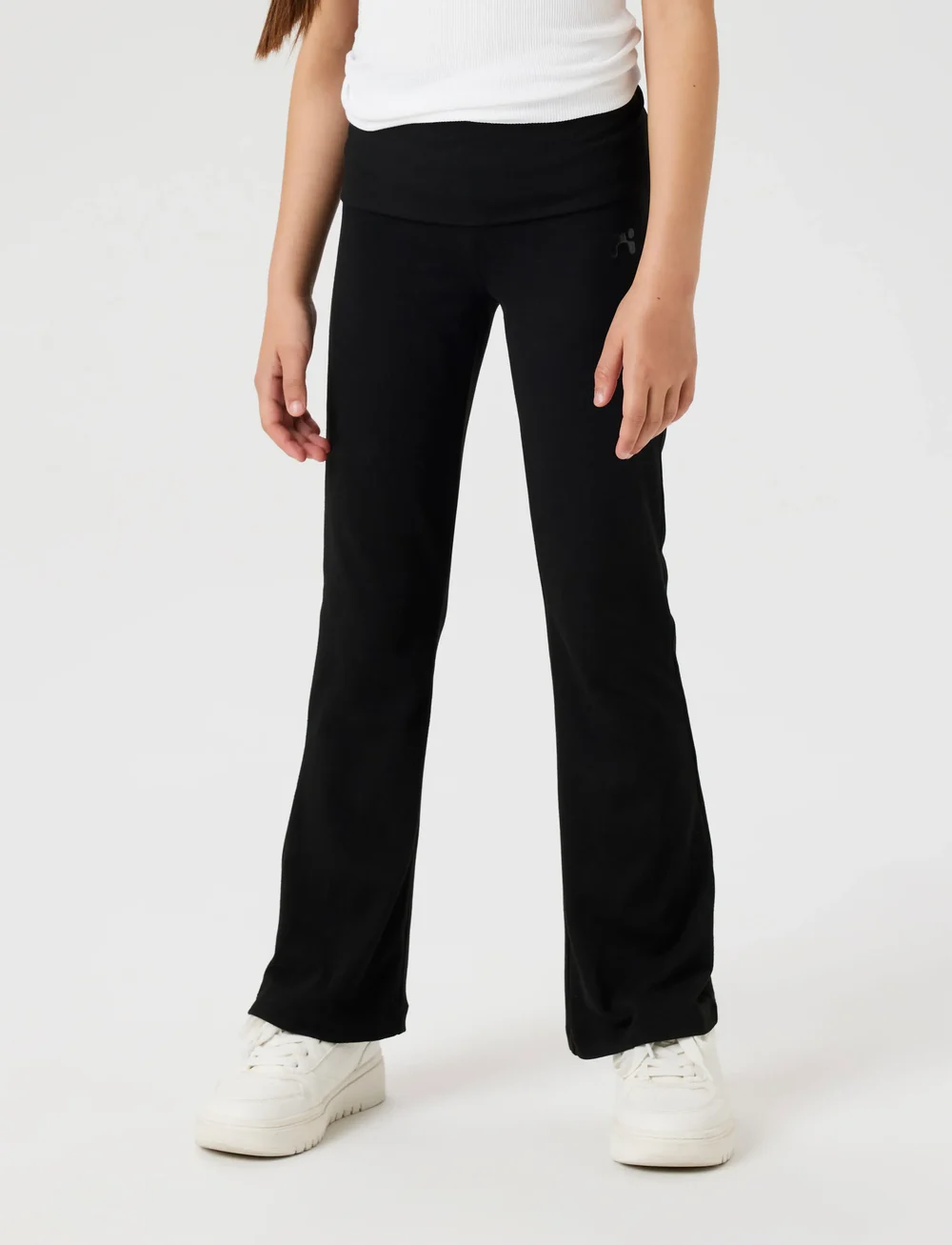 name it - NKFSPICE BOOTCUT PANT NOOS - trousers - black - 0