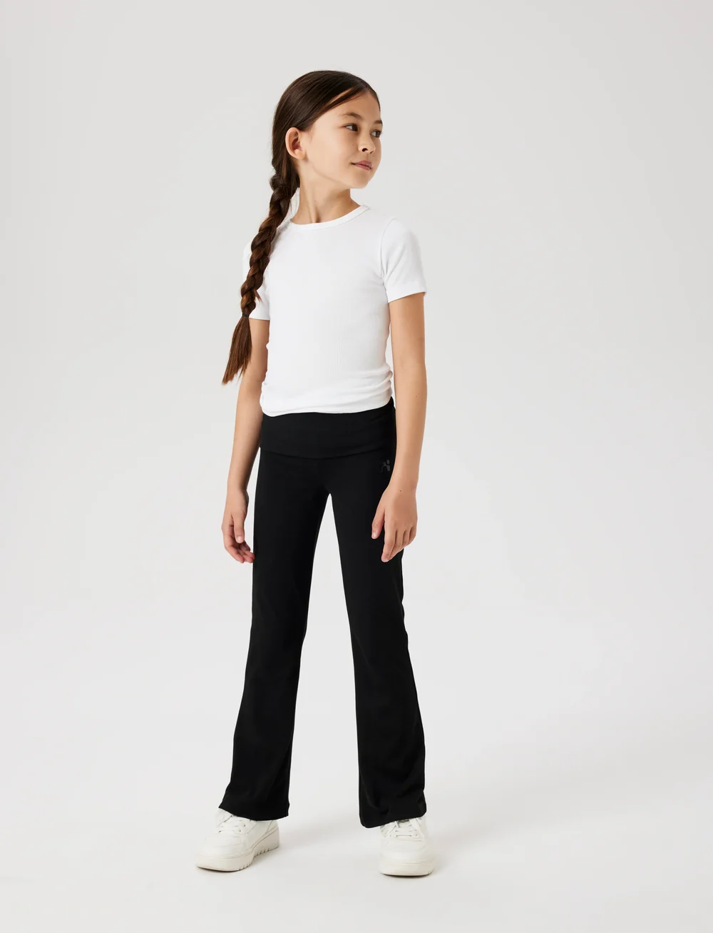 name it - NKFSPICE BOOTCUT PANT NOOS - trousers - black - 3