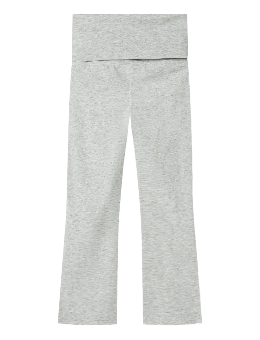 name it - NKFSPICE BOOTCUT PANT NOOS - leggings - light grey melange - 1