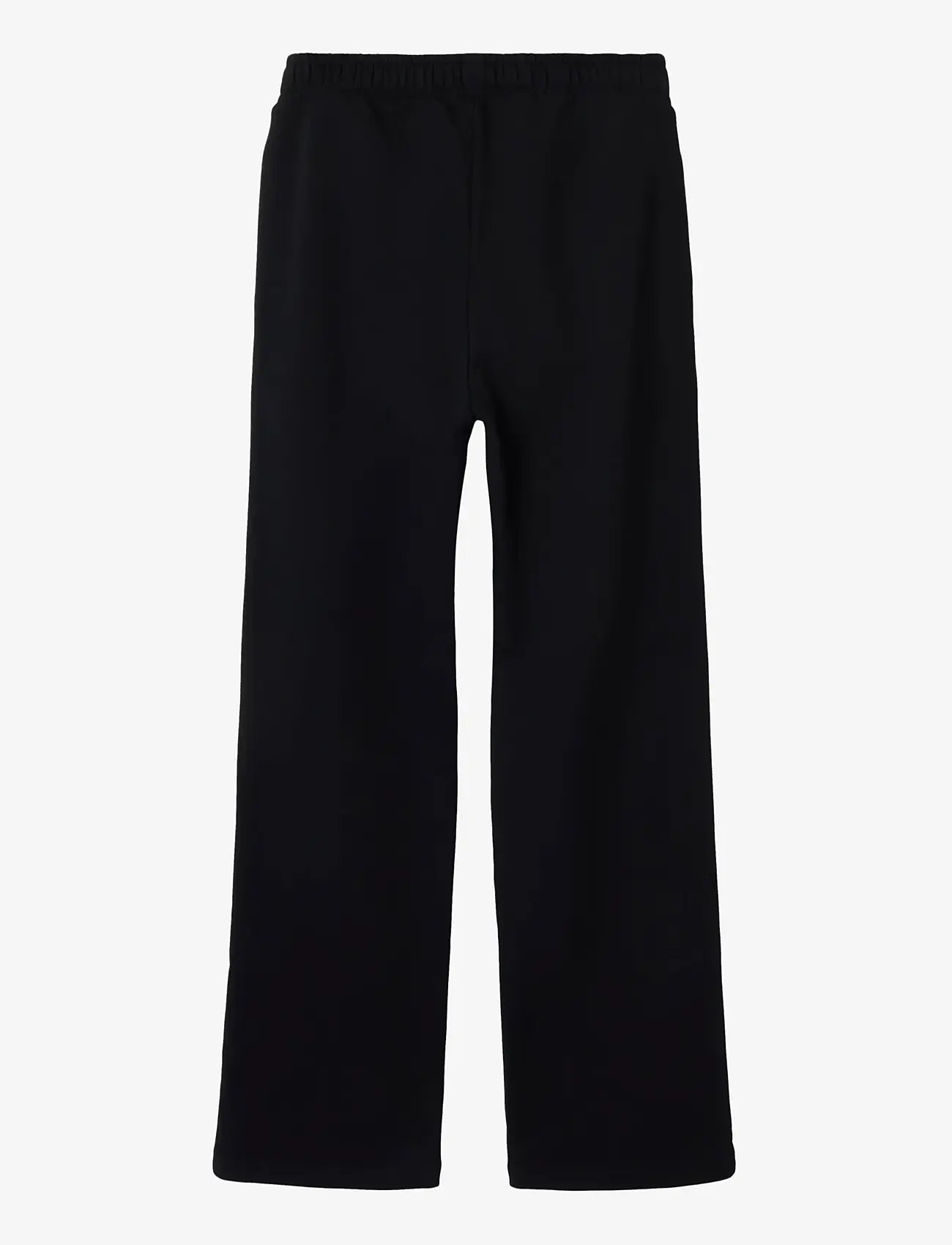 name it - NKFMILLE STRAIGHT SWEAT PANT UNB NOOS - sweatpants - black - 0