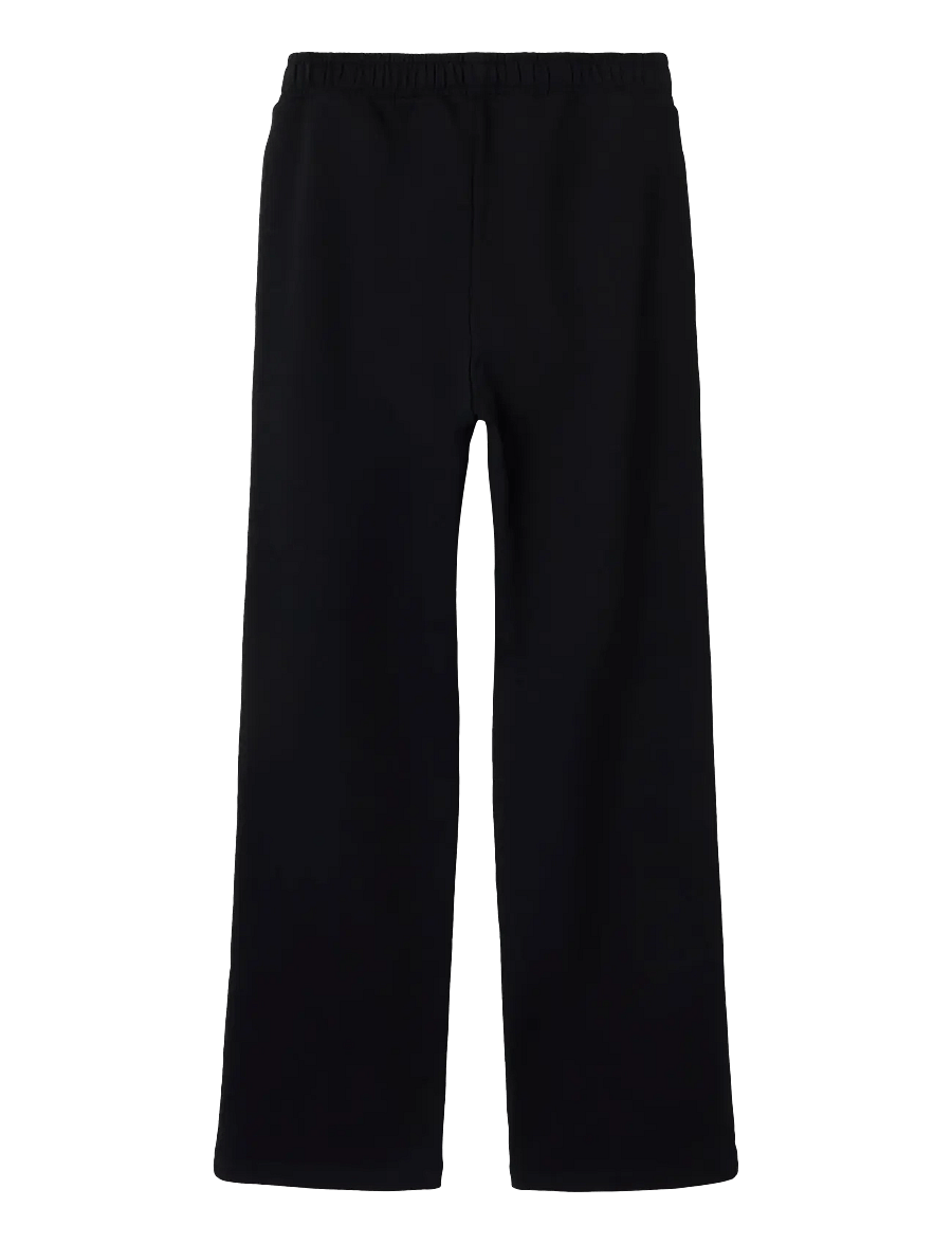 name it - NKFMILLE STRAIGHT SWEAT PANT UNB NOOS - joggingbuxur - black - 0