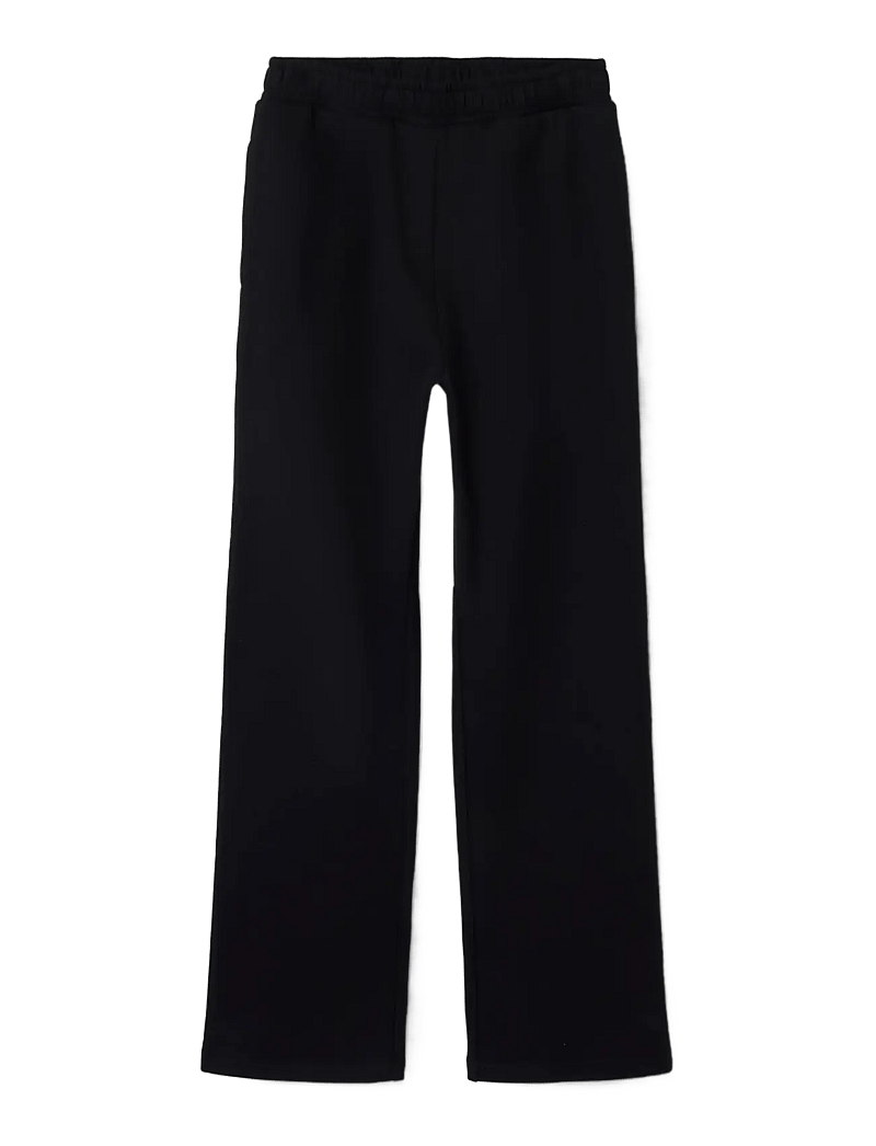 name it - NKFMILLE STRAIGHT SWEAT PANT UNB NOOS - sweatpants - black - 1