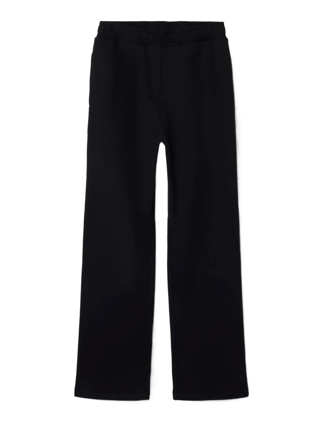 name it - NKFMILLE STRAIGHT SWEAT PANT UNB NOOS - joggingbuxur - black - 1