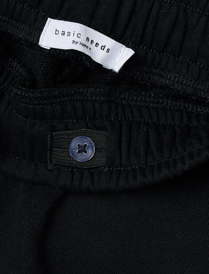 name it - NKFMILLE STRAIGHT SWEAT PANT UNB NOOS - sweatpants - black - 3