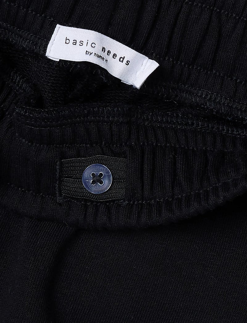 name it - NKFMILLE STRAIGHT SWEAT PANT UNB NOOS - sweatpants - black - 4