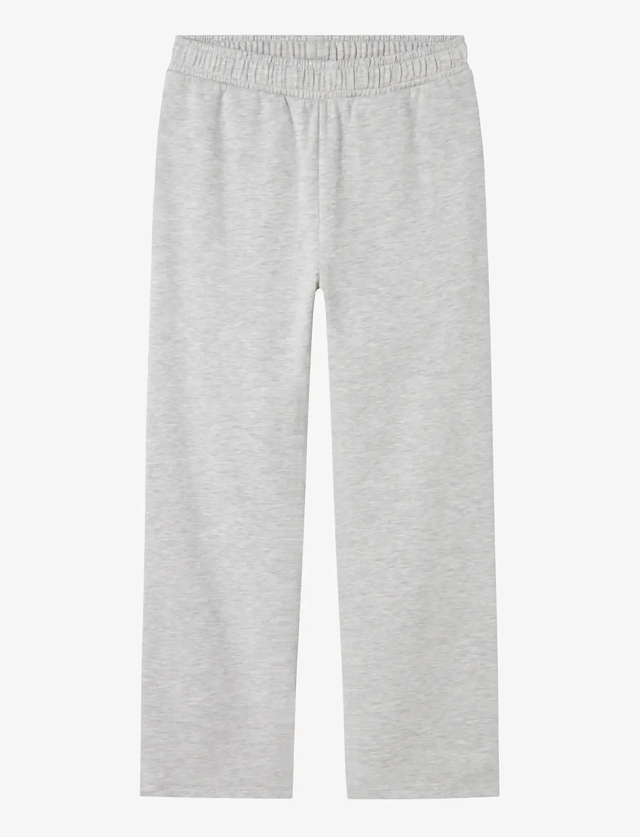 name it - NKFMILLE STRAIGHT SWEAT PANT UNB NOOS - jogginghosen - light grey melange - 0