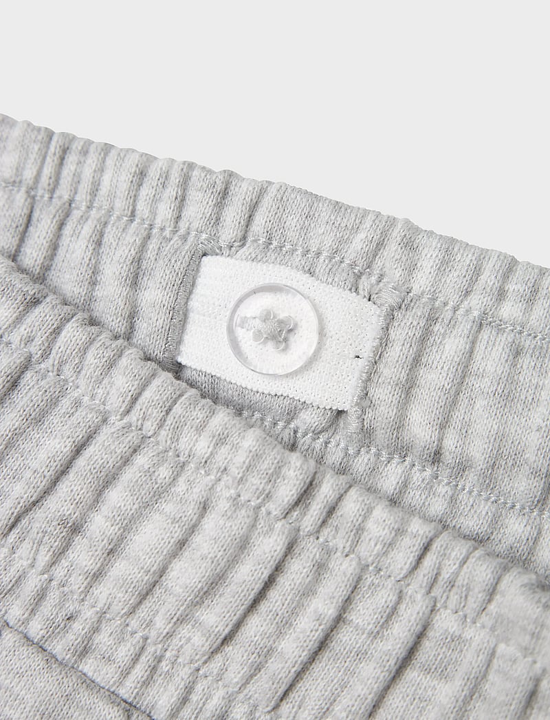 name it - NKFMILLE STRAIGHT SWEAT PANT UNB NOOS - sweatpants - light grey melange - 3