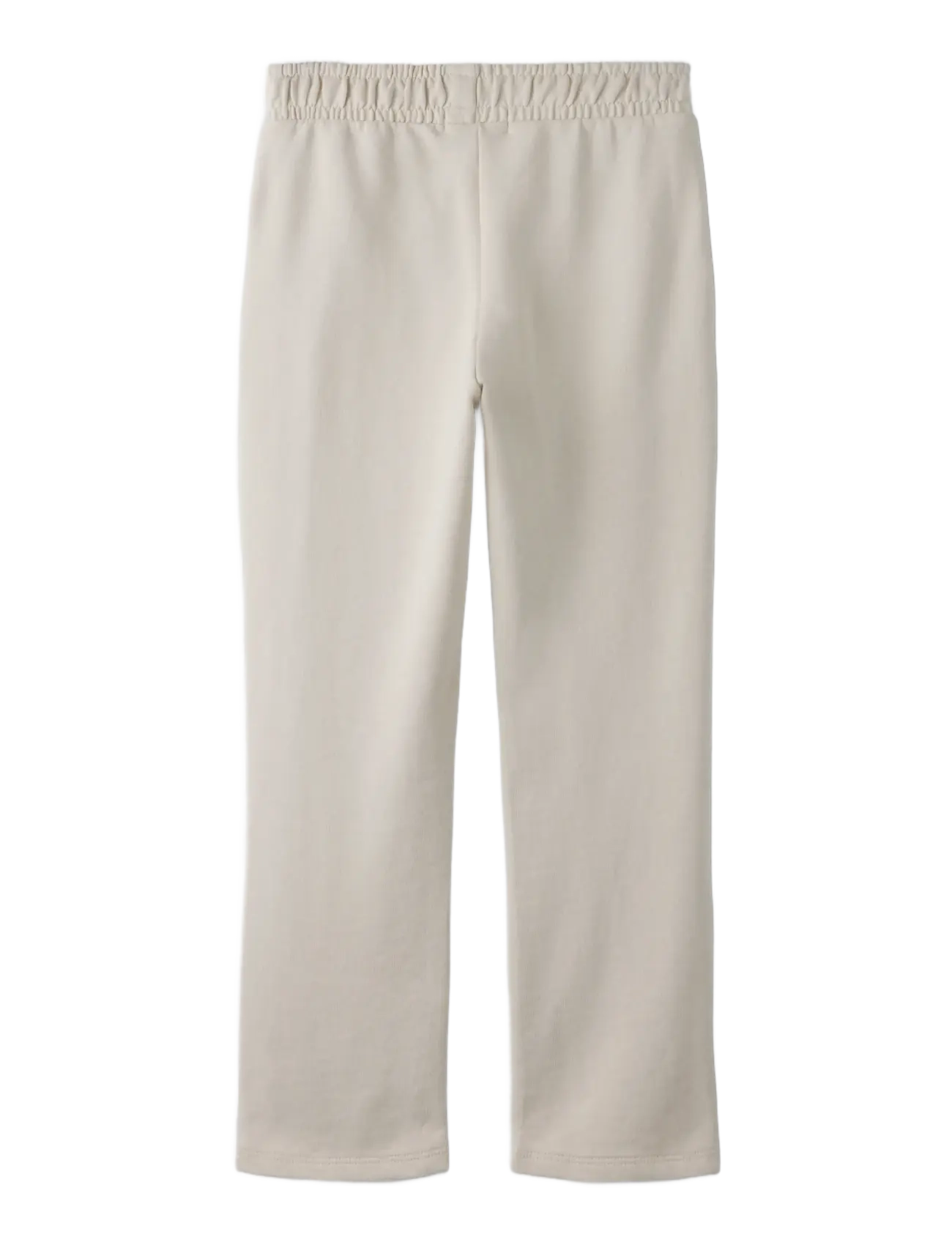 name it - NKFMILLE STRAIGHT SWEAT PANT UNB NOOS - sweatpants - pumice stone - 2