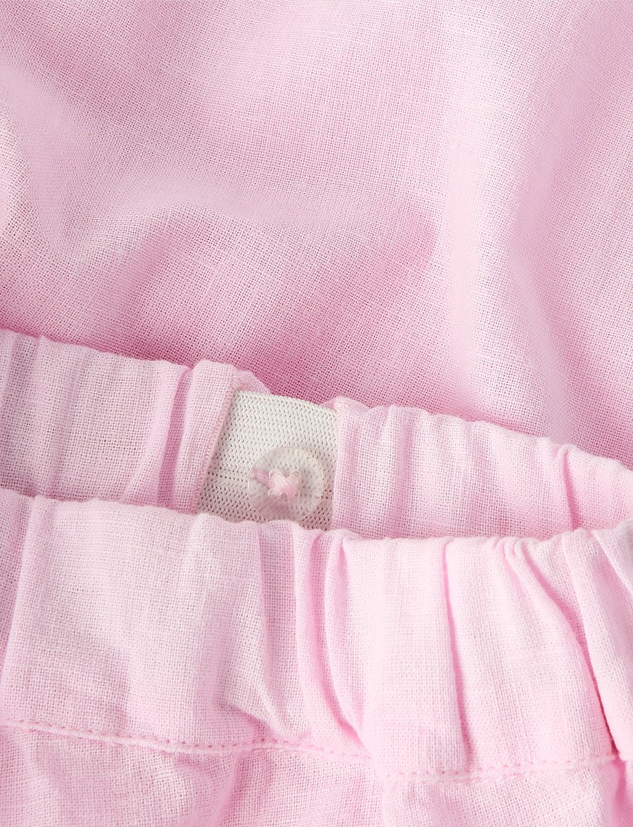 name it - NMFFALINNEN STRAIGHT PANT - babyhosen - pirouette - 2
