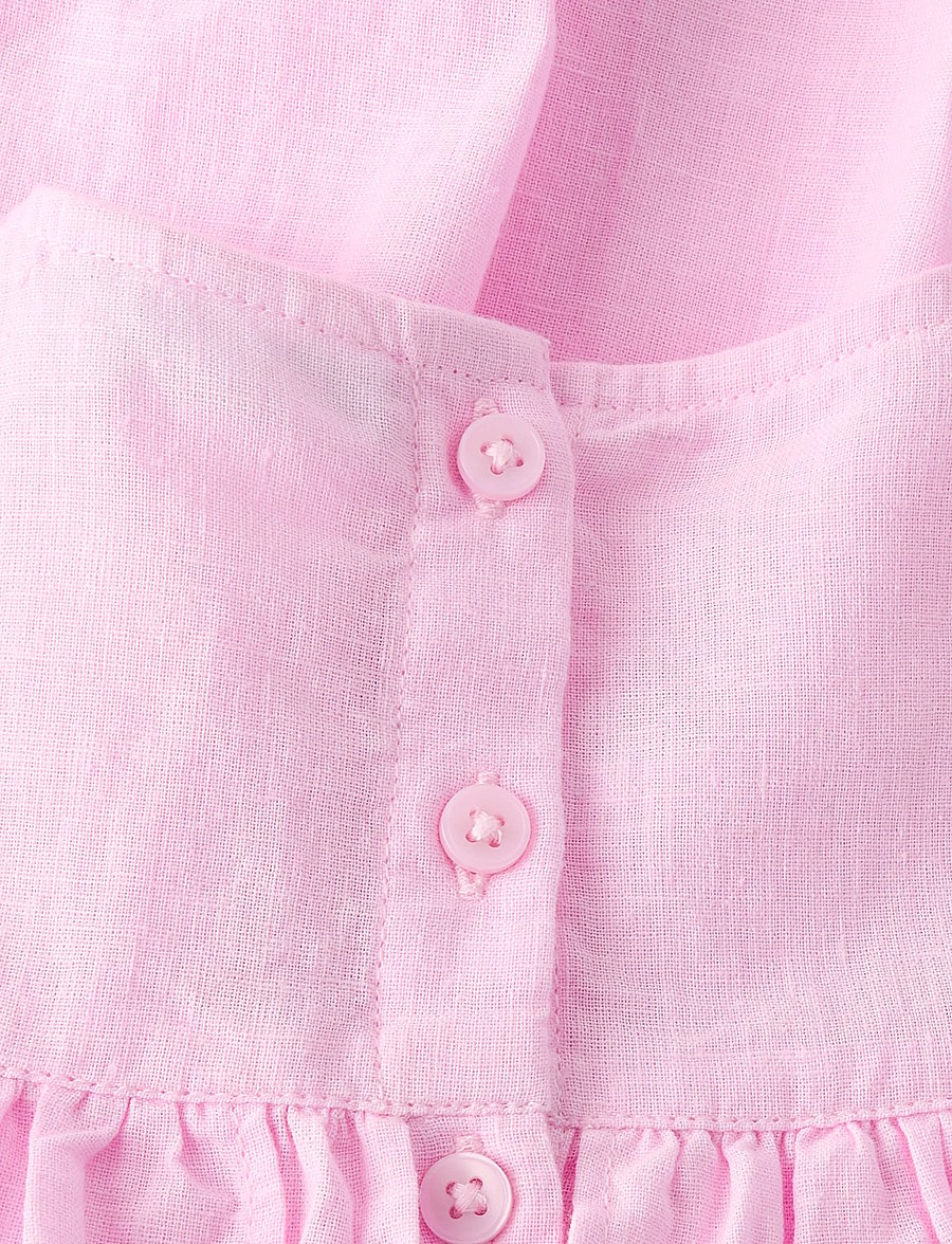name it - NMFFALINNEN CAPSL DRESS - Ærmeløse hverdagskjoler - pirouette - 2
