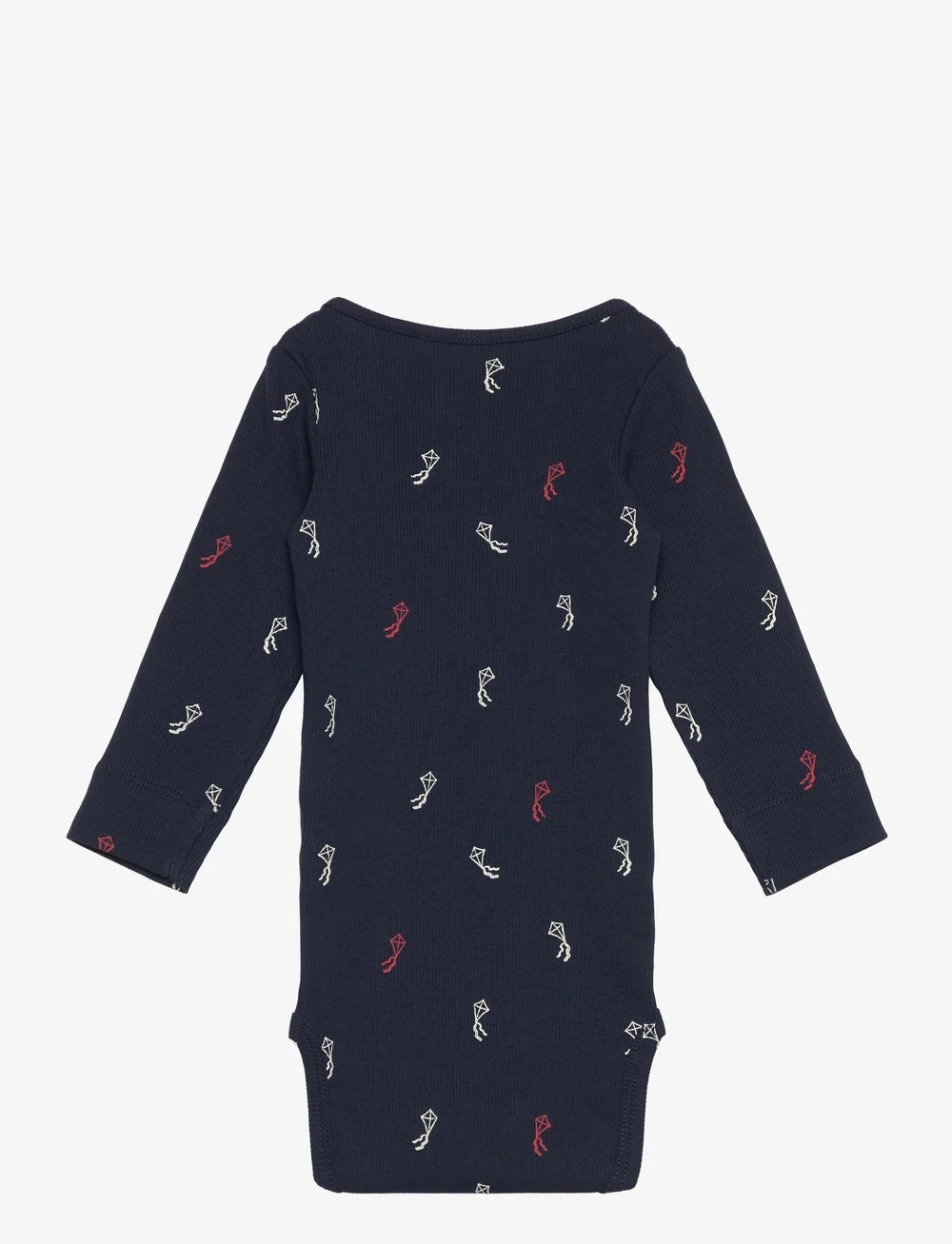 name it - NBNLABELA LS XSL BODY - langärmelige bodys - navy blazer - 1