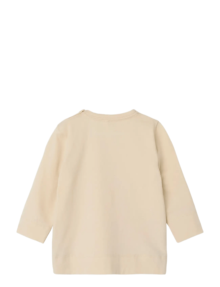name it - NBFLABA LS TOP - langärmelig - white swan - 1