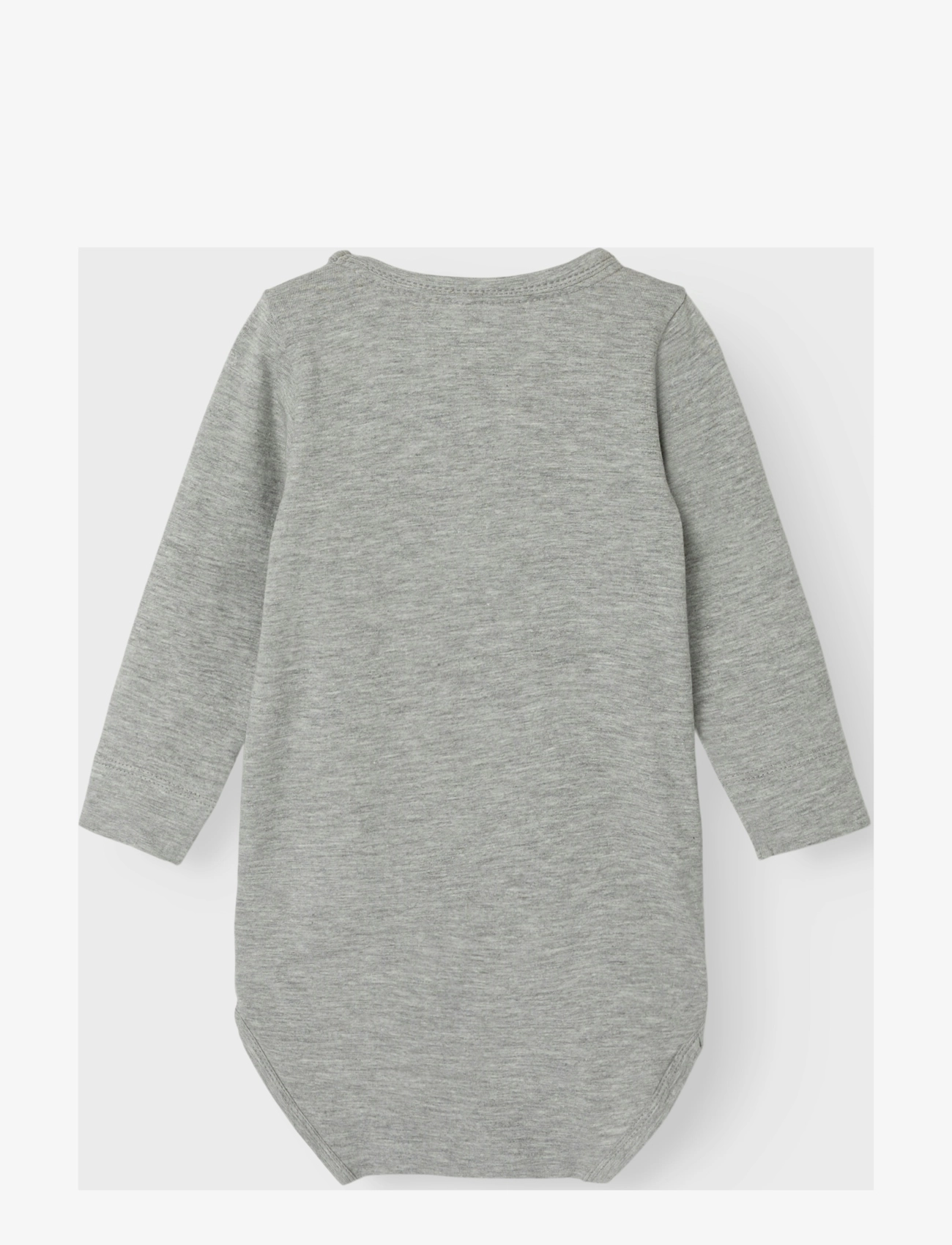 name it - NBFLABY LS BODY - grey melange - 1
