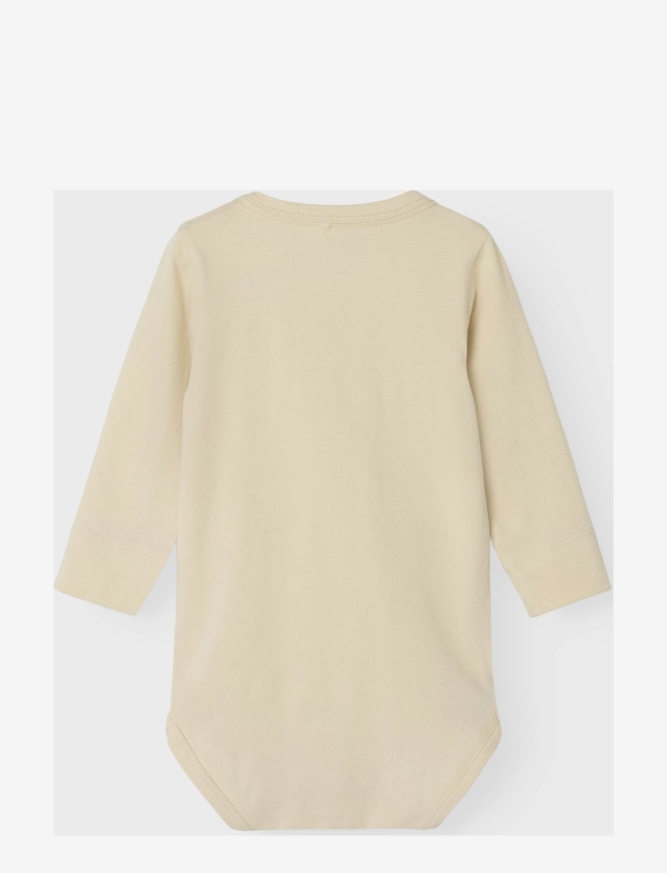 name it - NBFLABY LS BODY - white swan - 1