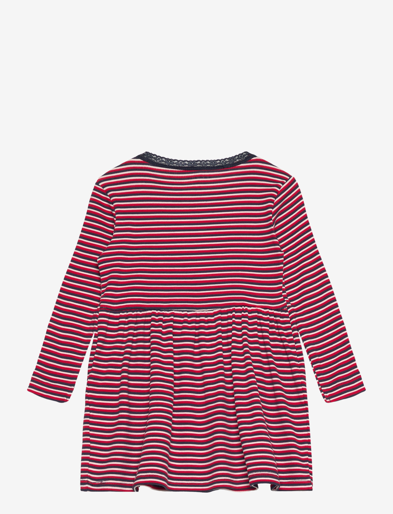name it - NMFLABELA LS DRESS - langærmede hverdagskjoler - salsa - 1