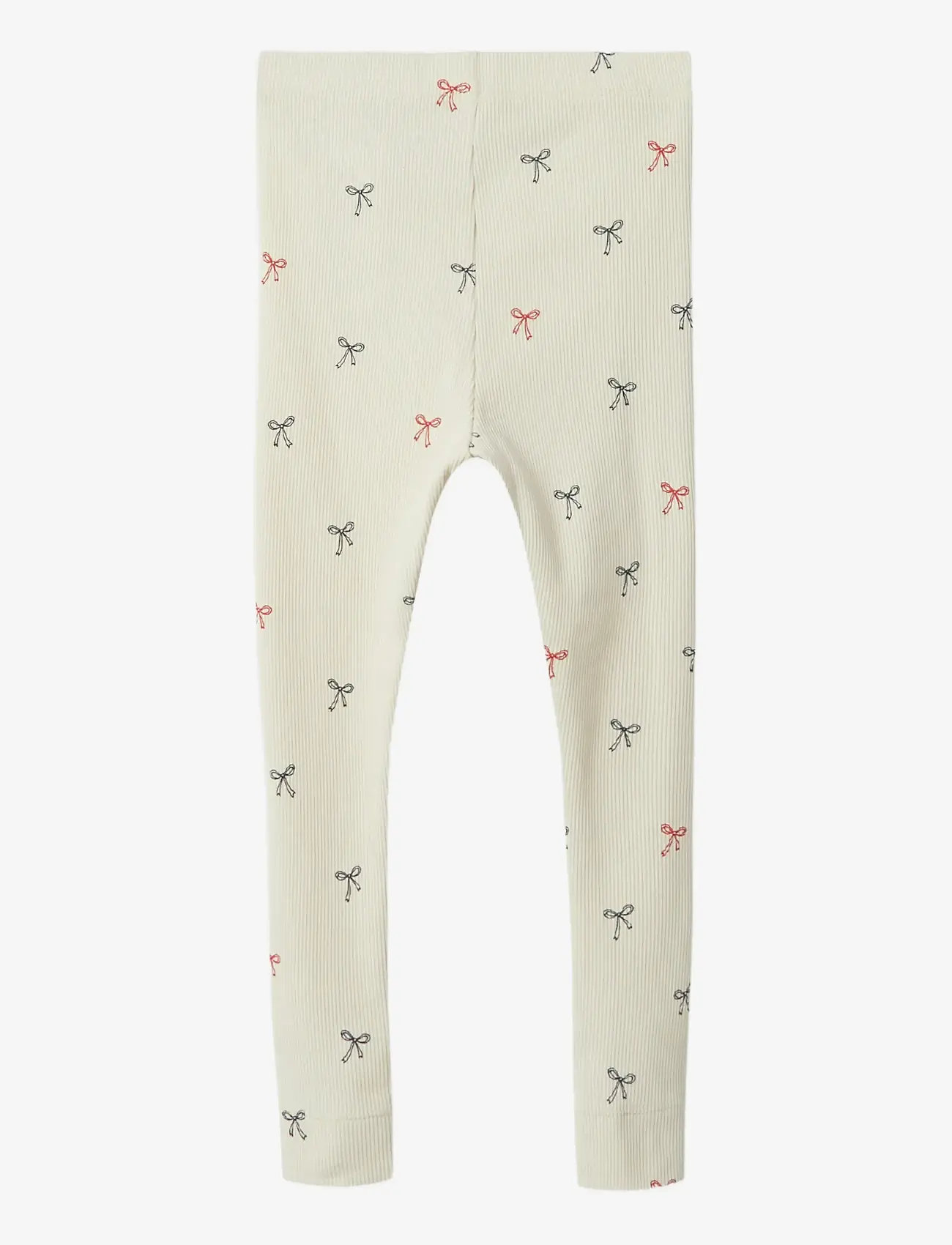 name it - NMFLABELA SLIM LEGGING - white swan - 1