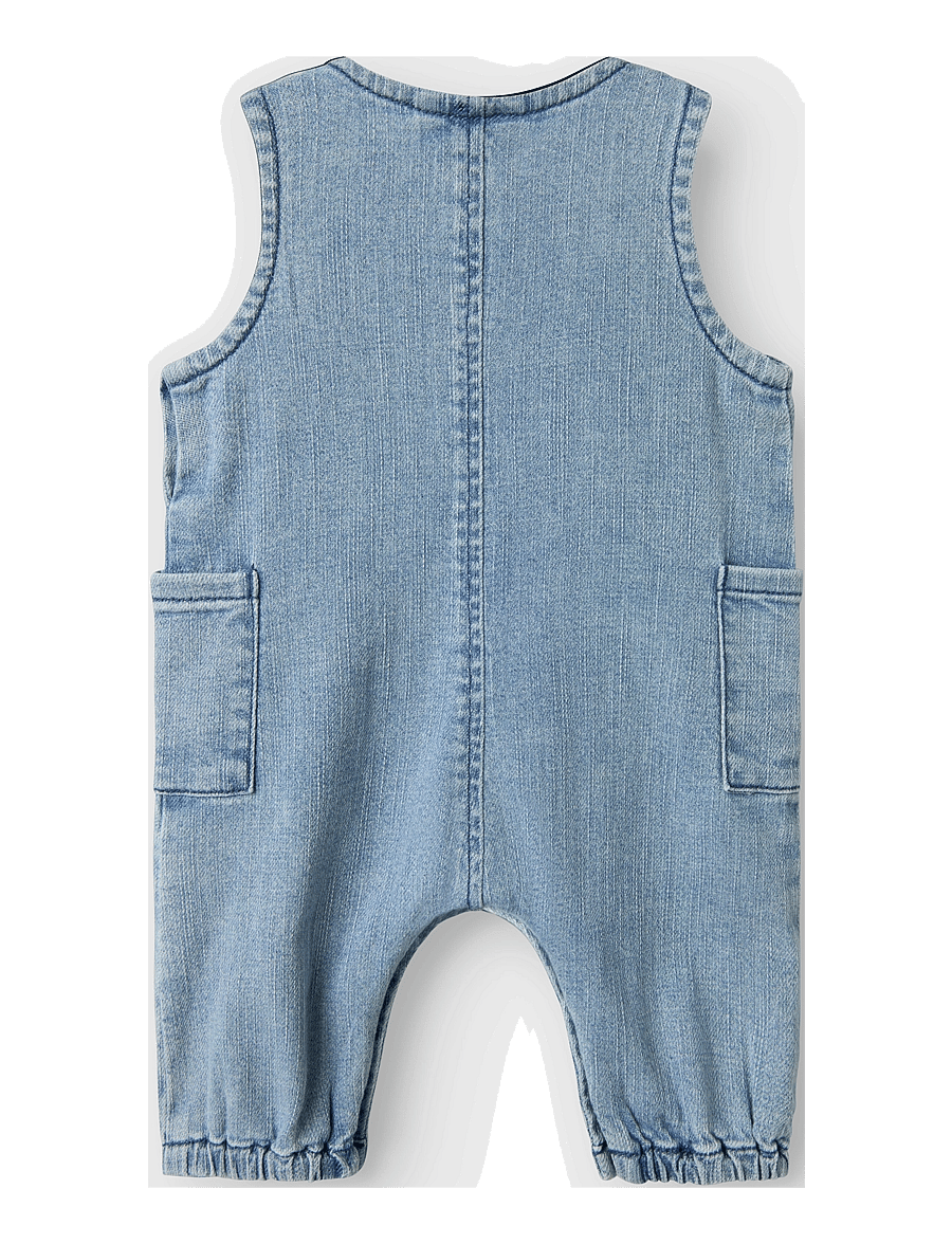 name it - NBMFRED BAG R DNM OVERALL 2102-VE F - light blue denim - 1