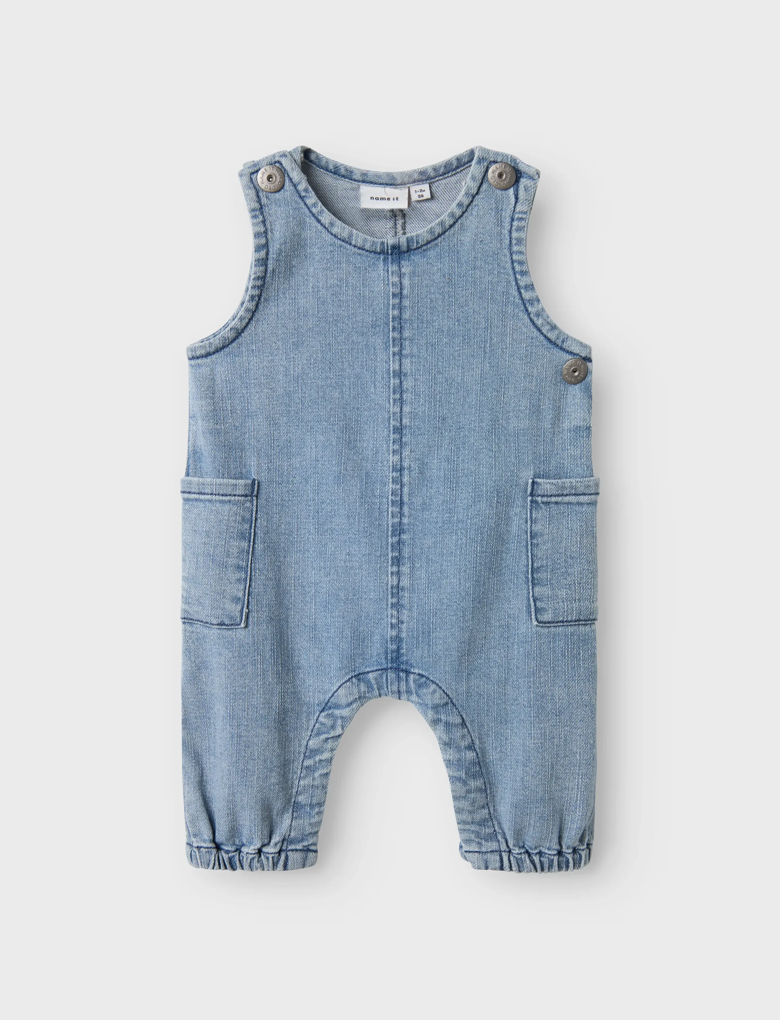 name it - NBMFRED BAG R DNM OVERALL 2102-VE F - light blue denim - 2