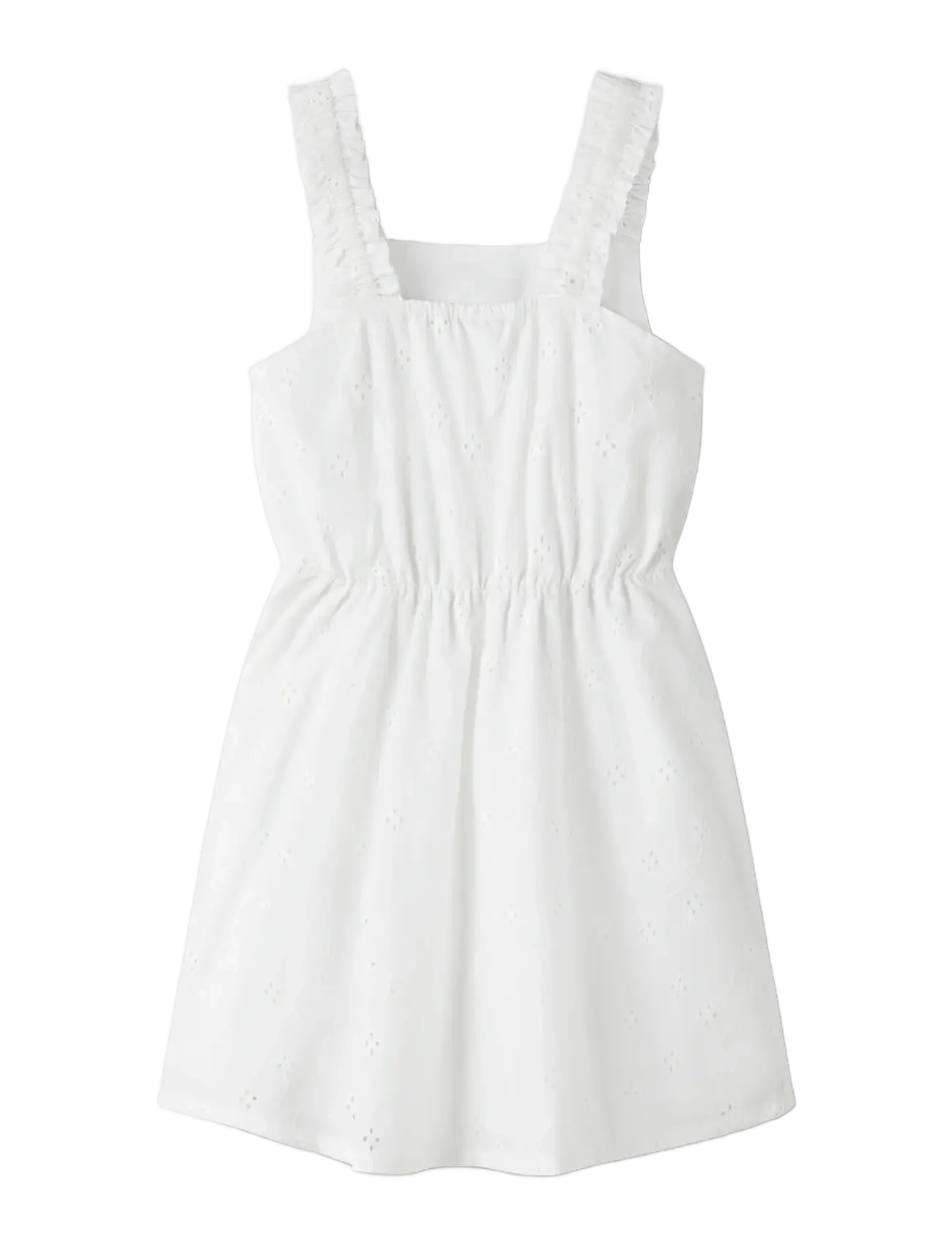 name it - NKFVIOLETA STRAP DRESS - sleeveless casual dresses - cloud dancer - 1
