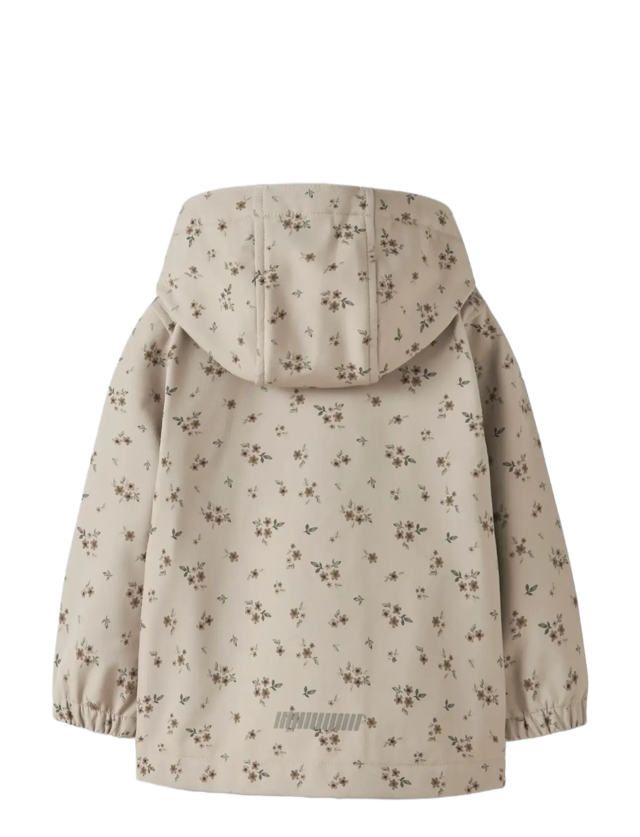 name it - NMFALFA08 SOFTSHELL JACKET FRILL AOP FO - overtøj - pure cashmere - 1