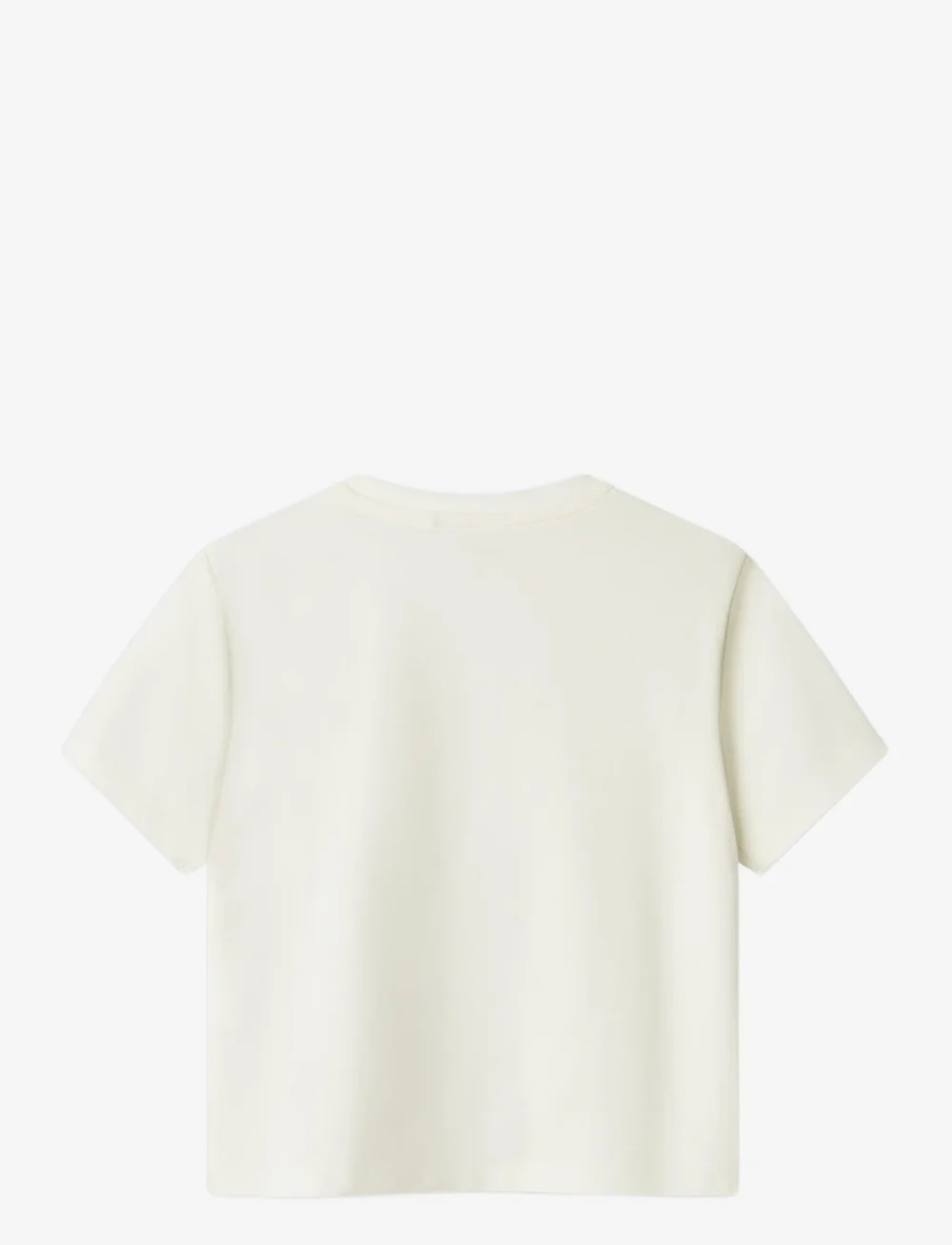 name it - NMMMALIX STITCH NREG SS TOP WDI - lühikeste varrukatega t-särgid - cloud dancer - 1