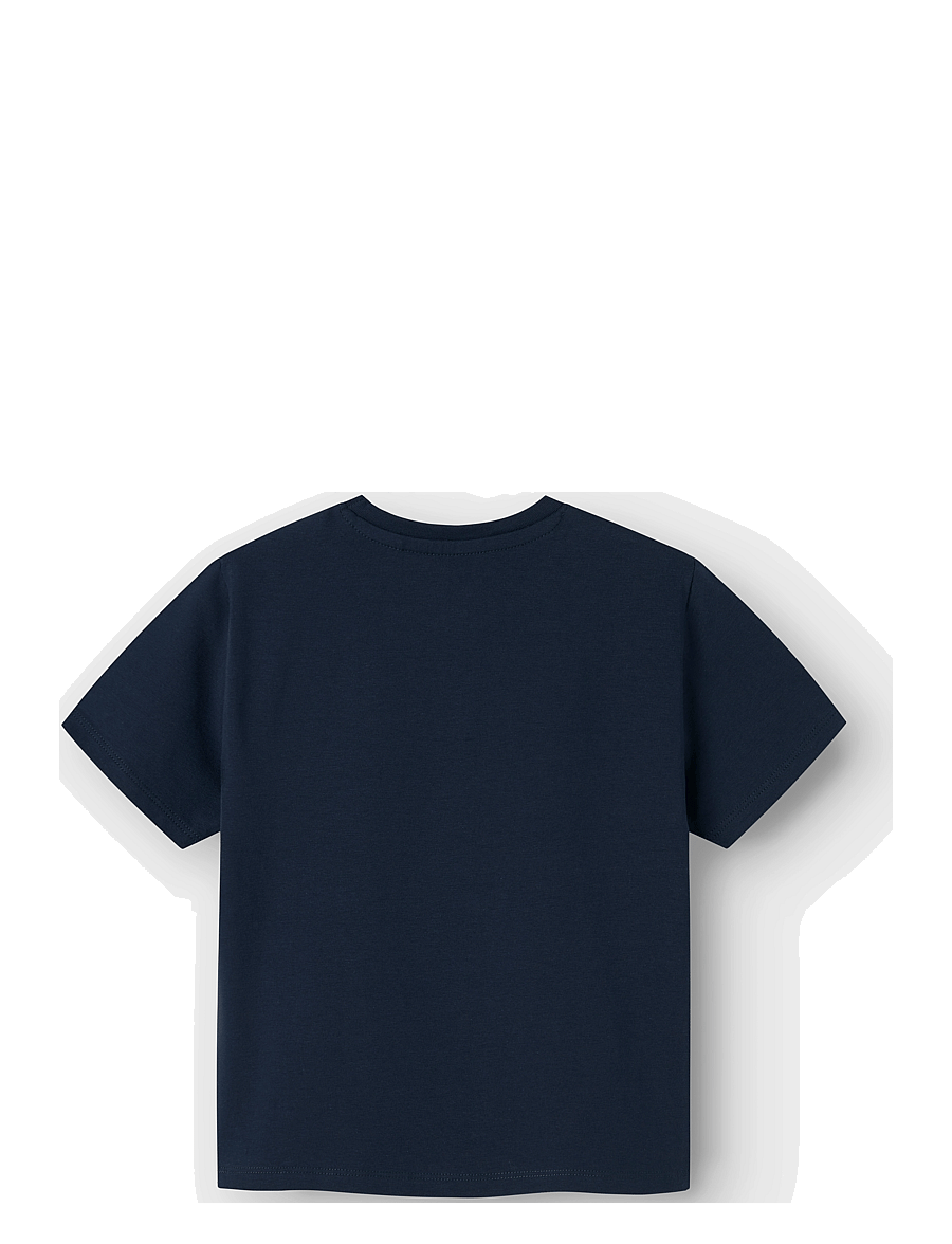 name it - NMMMALIX STITCH NREG SS TOP WDI - kurzärmelige - navy blazer - 1