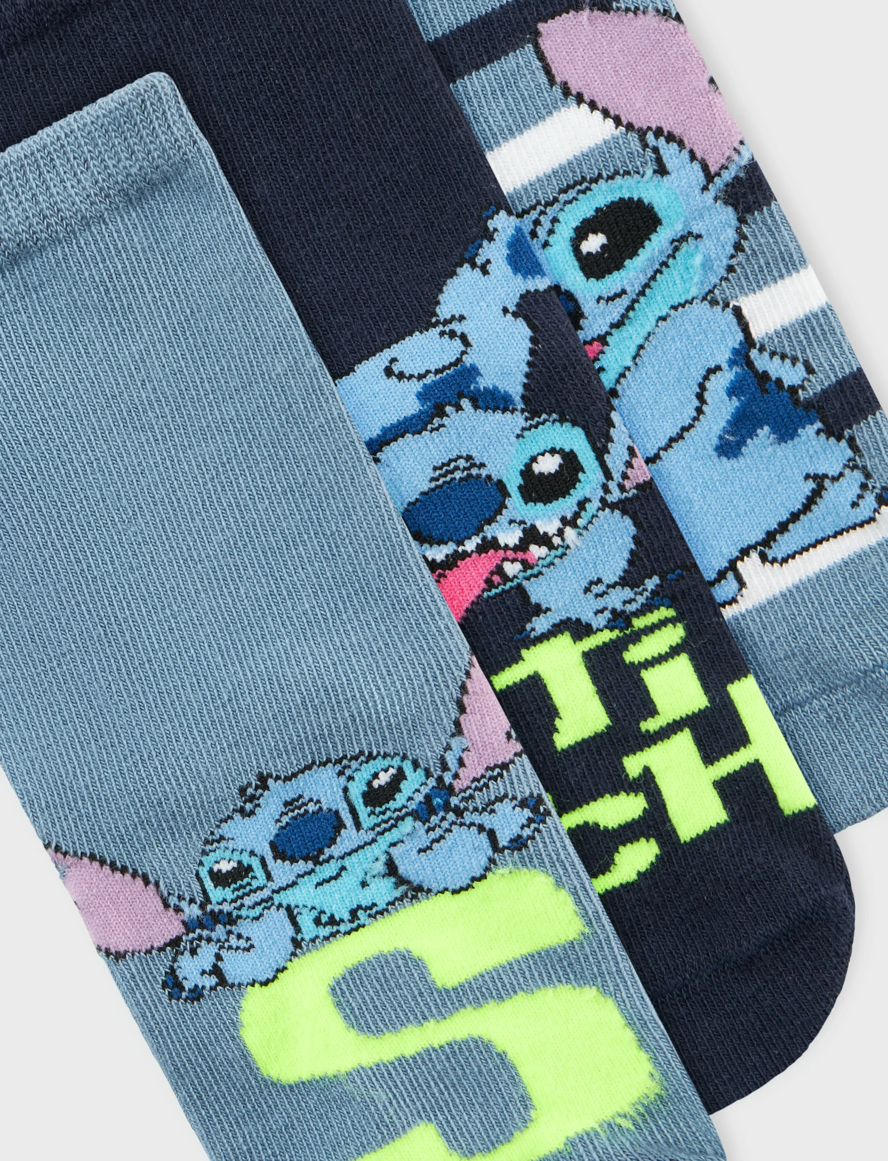 name it - NMMMIK STITCH 3P SOCK WDI - skarpetki - navy blazer - 1