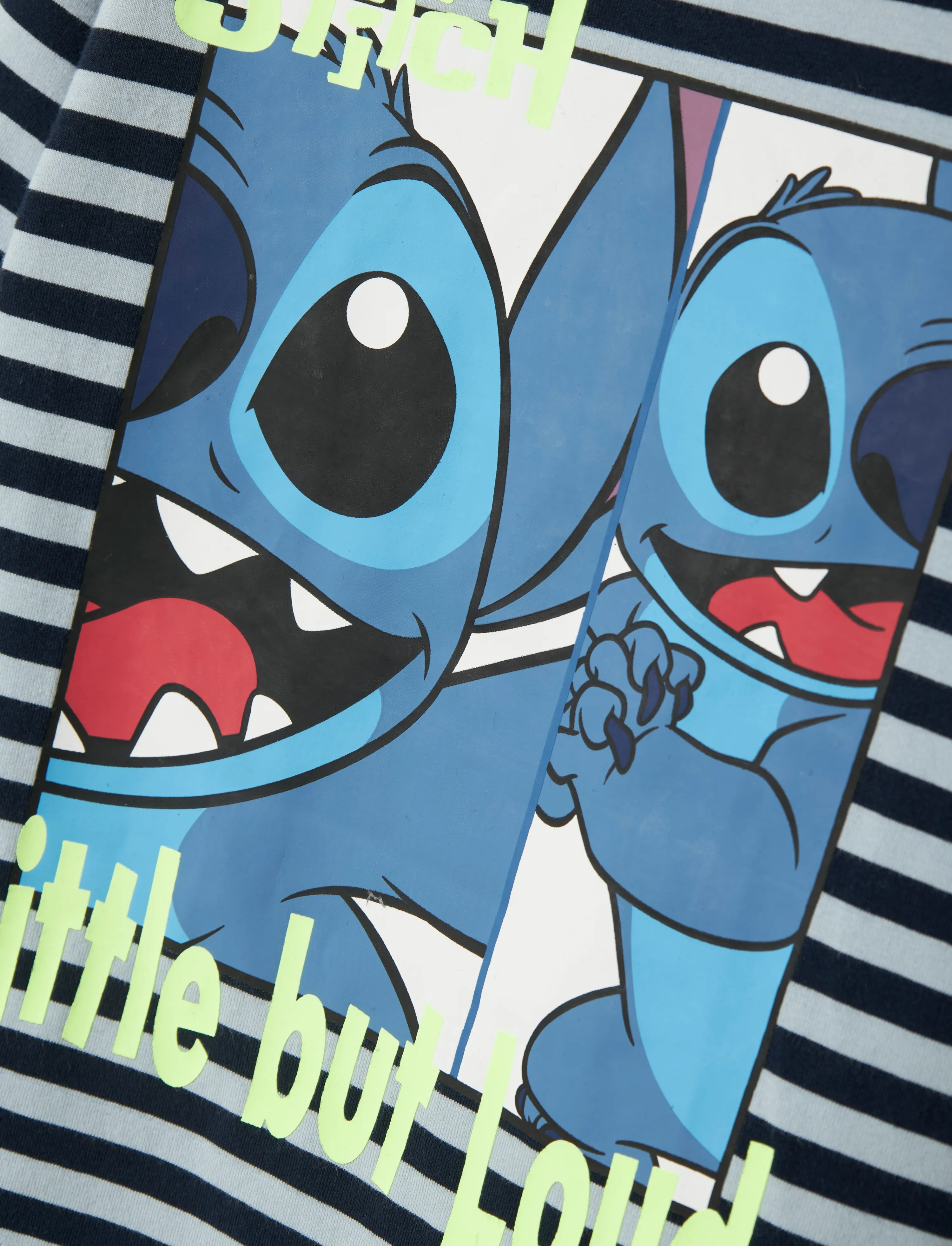 name it - NMMFABRON STITCH NREG LS TOP WDI - celestial blue - 2