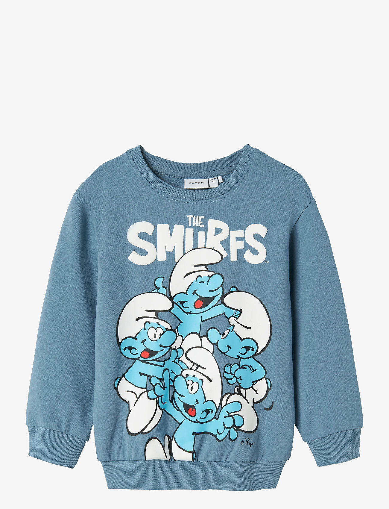 name it - NMMFRED SMURFS NREG SWEAT UNB BFU - spring lake - 0