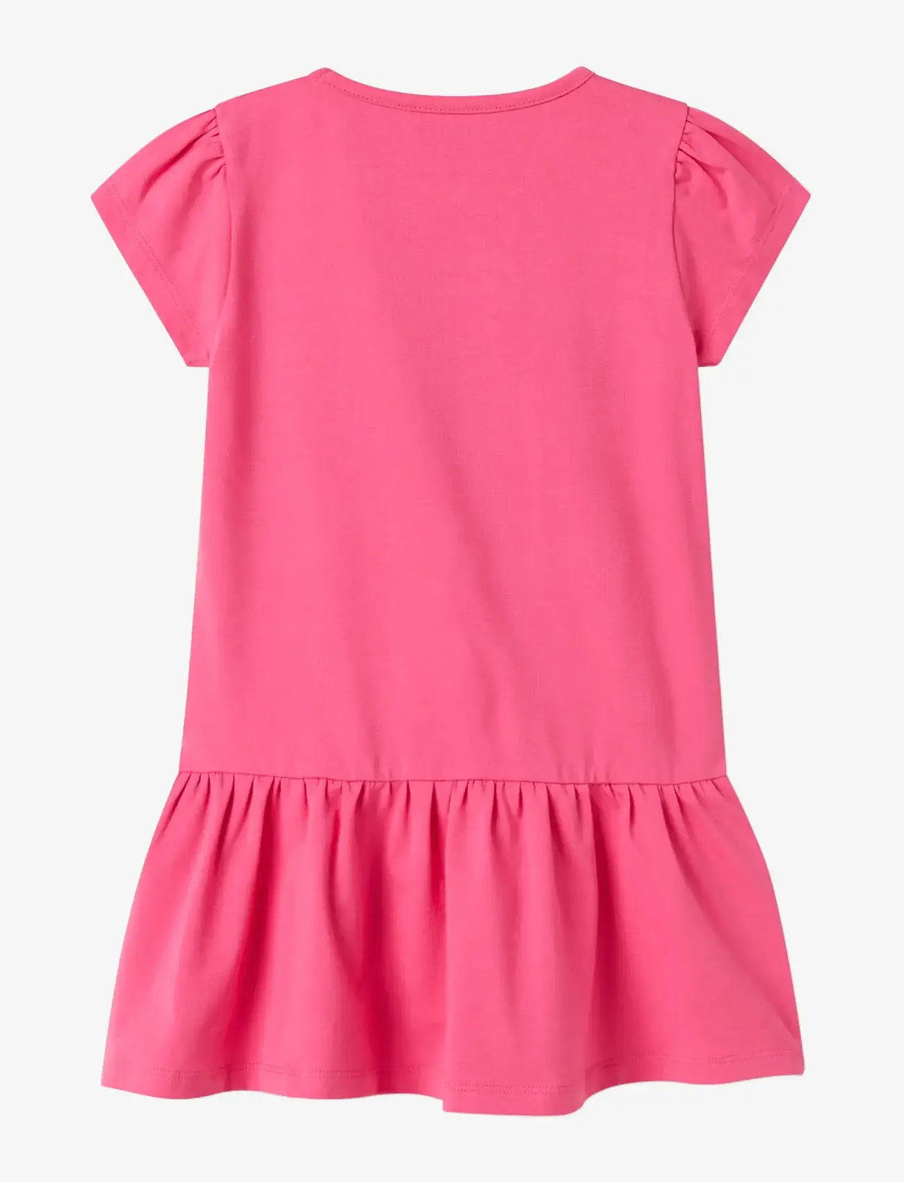 name it - NMFFODA STITCH SS DRESS WDI - lühikeste varrukatega vabaaja kleidid - carmine rose - 2