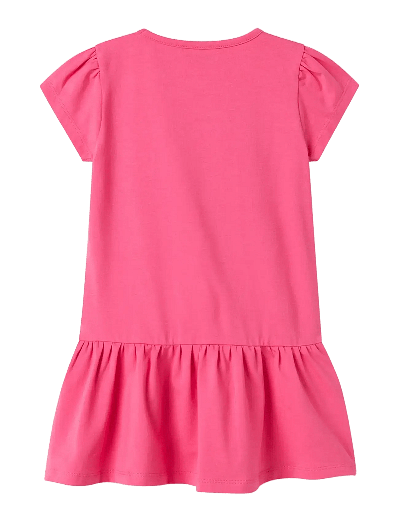 name it - NMFFODA STITCH SS DRESS WDI - lühikeste varrukatega vabaaja kleidid - carmine rose - 2