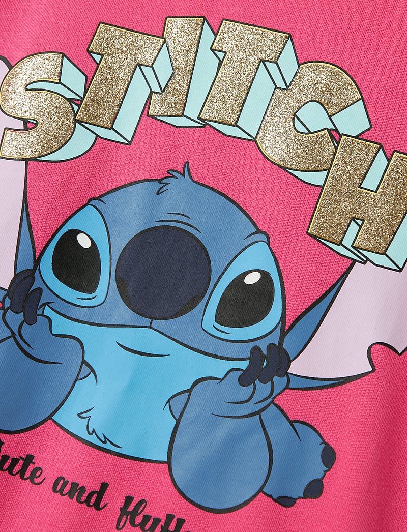 name it - NMFFODA STITCH SS DRESS WDI - short-sleeved casual dresses - carmine rose - 0