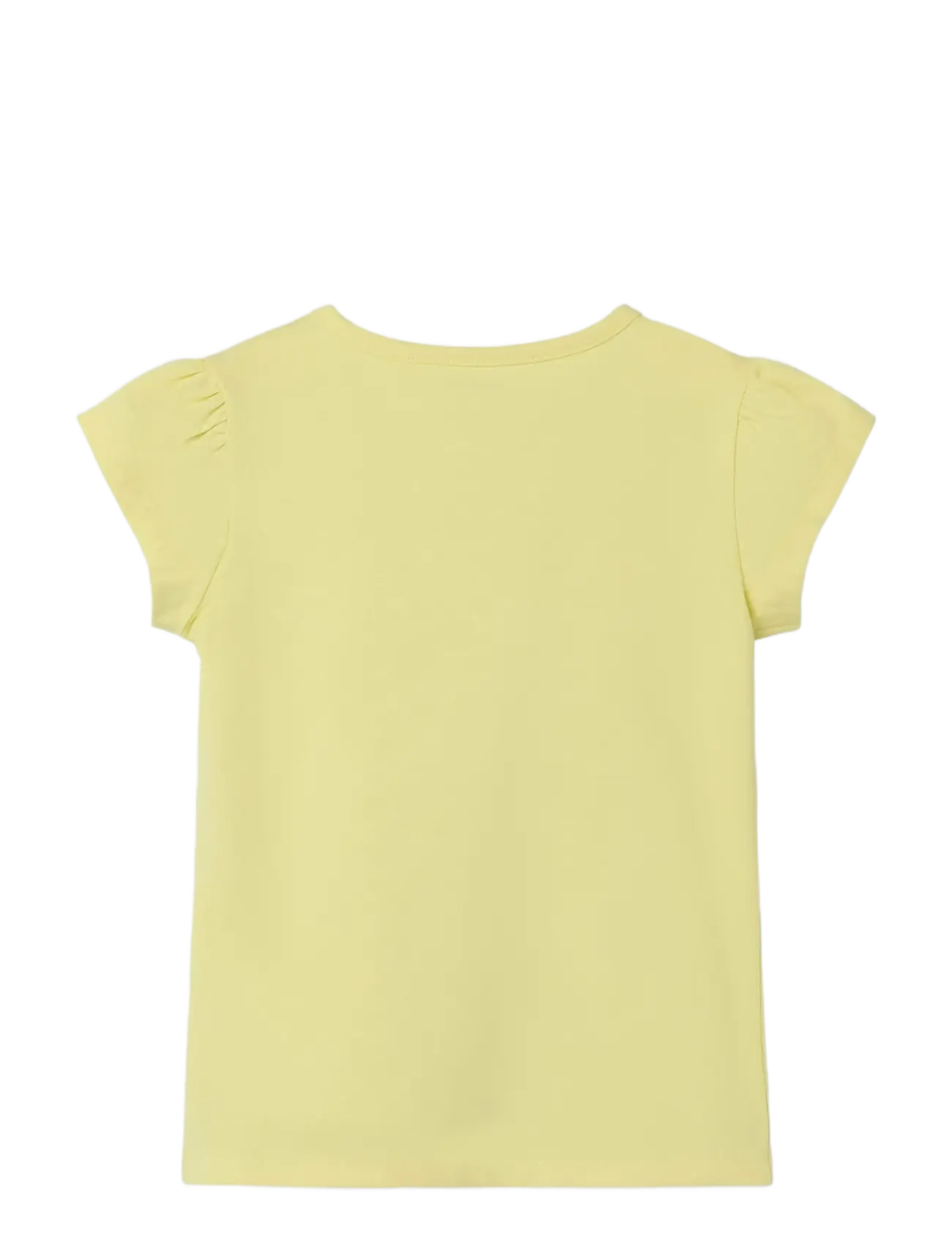 name it - NMFFOLLY STITCH SS TOP NOOS WDI - t-shirts - chardonnay - 1