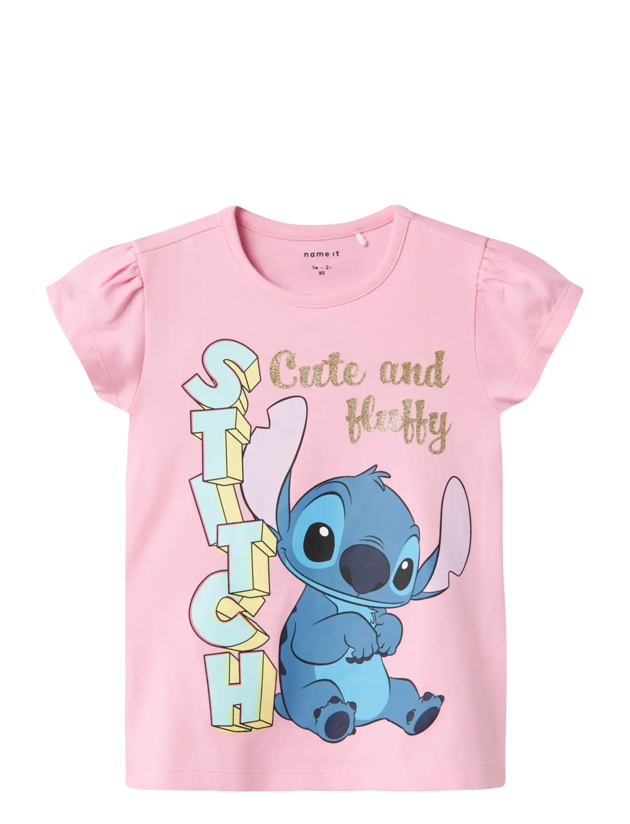 name it NMFFOLLY STITCH SS TOP NOOS WDI - Overdele - PINK FROSTING / pink/rose