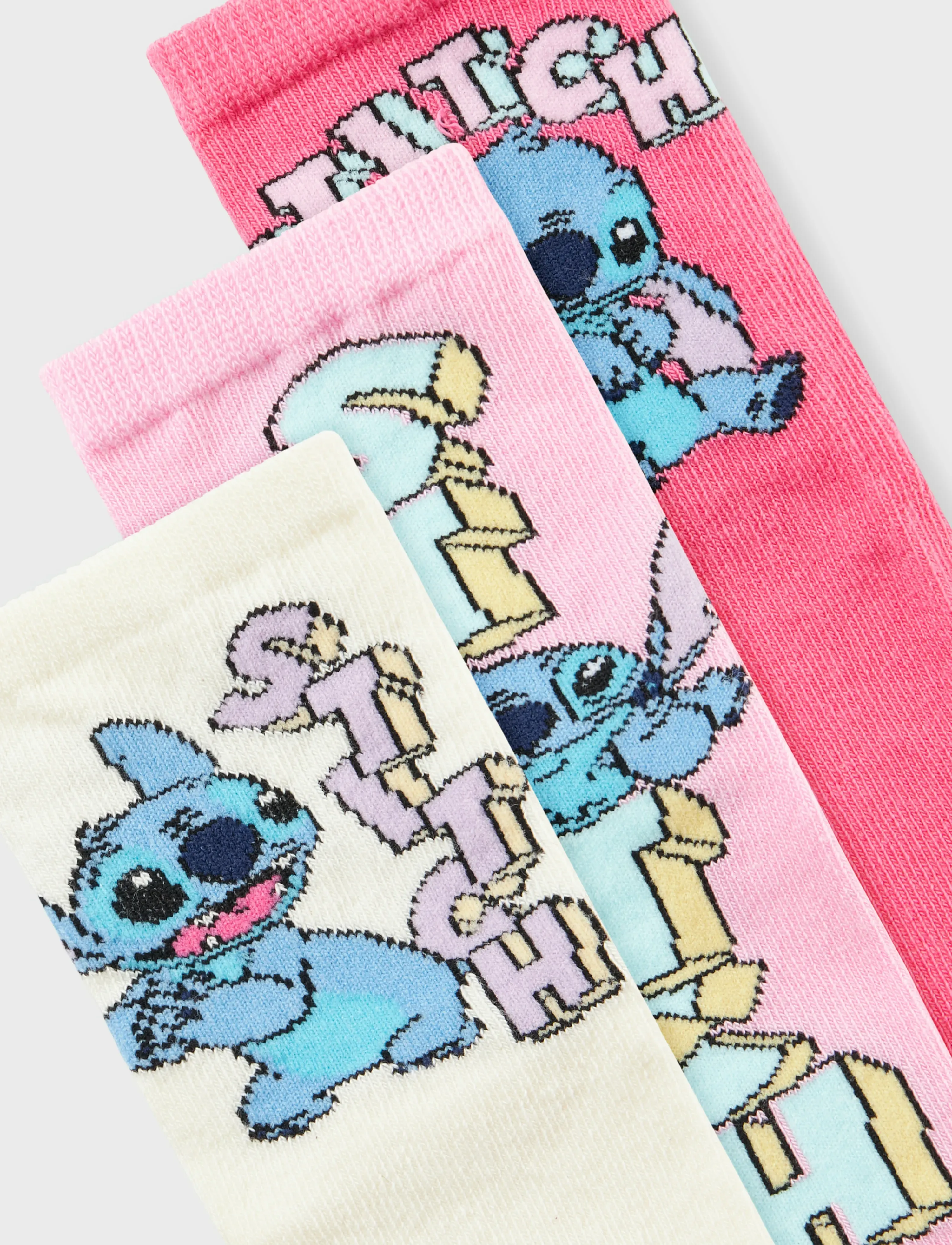 name it - NMFFOMDI STITCH 3P SOCK WDI - strümpfe - pink frosting - 1