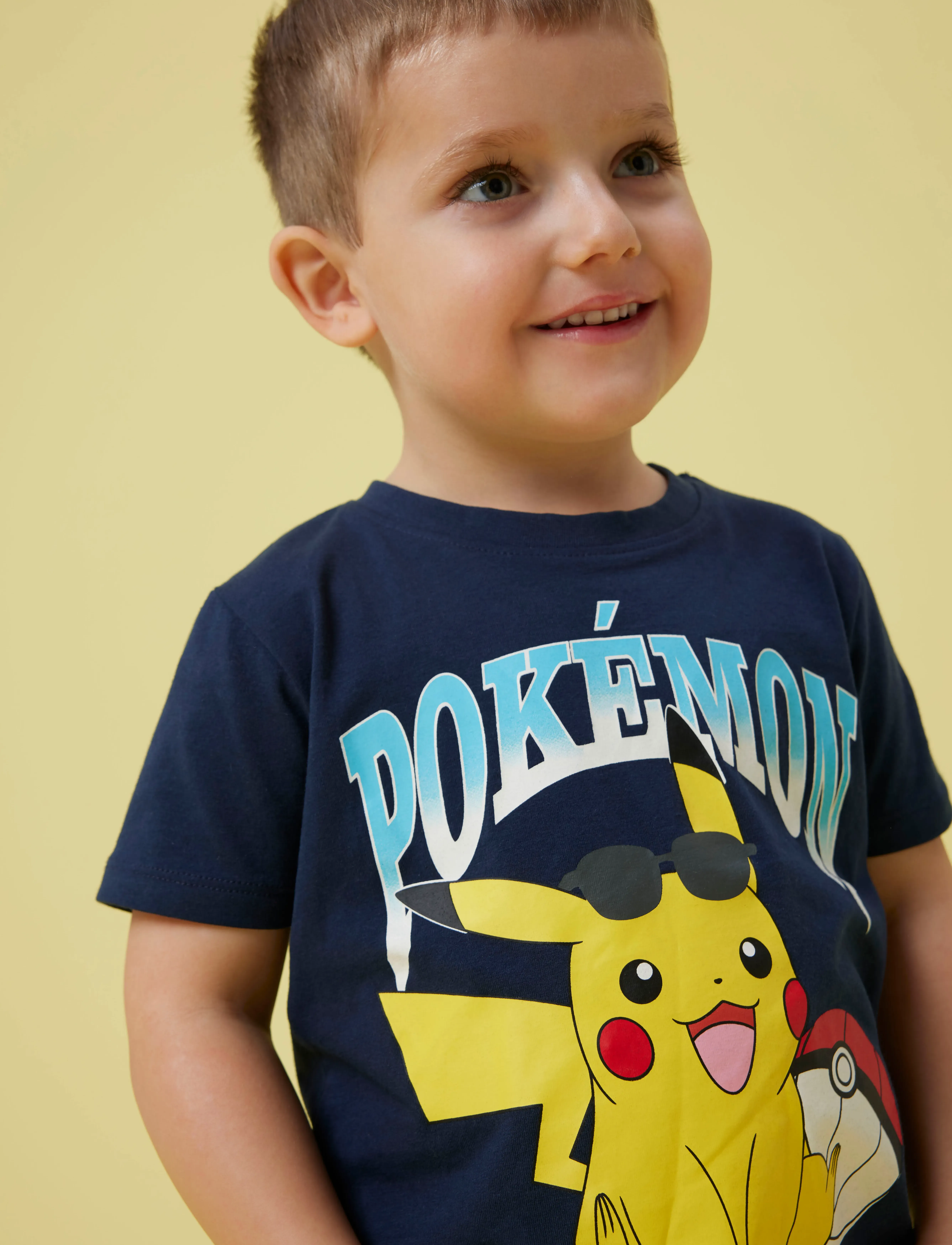 name it - NMMMAHE POKEMON NREG SS TOP BOX SKY - lühikeste varrukatega t-särgid - navy blazer - 4