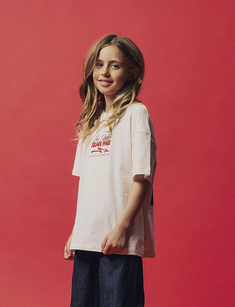 name it - NKFLUVE NREG SS TOP - kortærmede t-shirts - white swan - 5