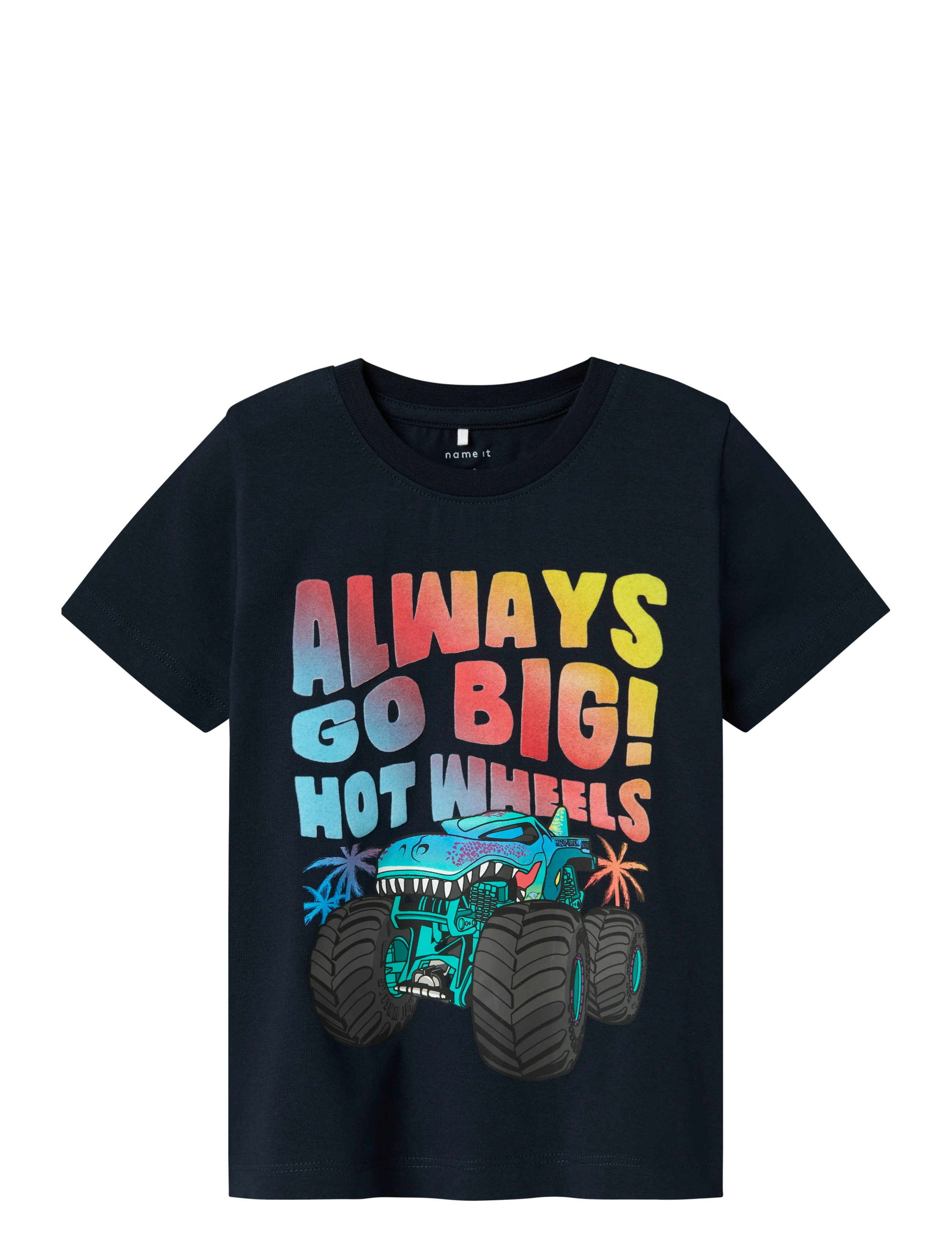 name it Nmmmorat Hotwheels Ss Top Box Sky, 92, T-shirts, Marineblau - Short-sleeved, Kinder