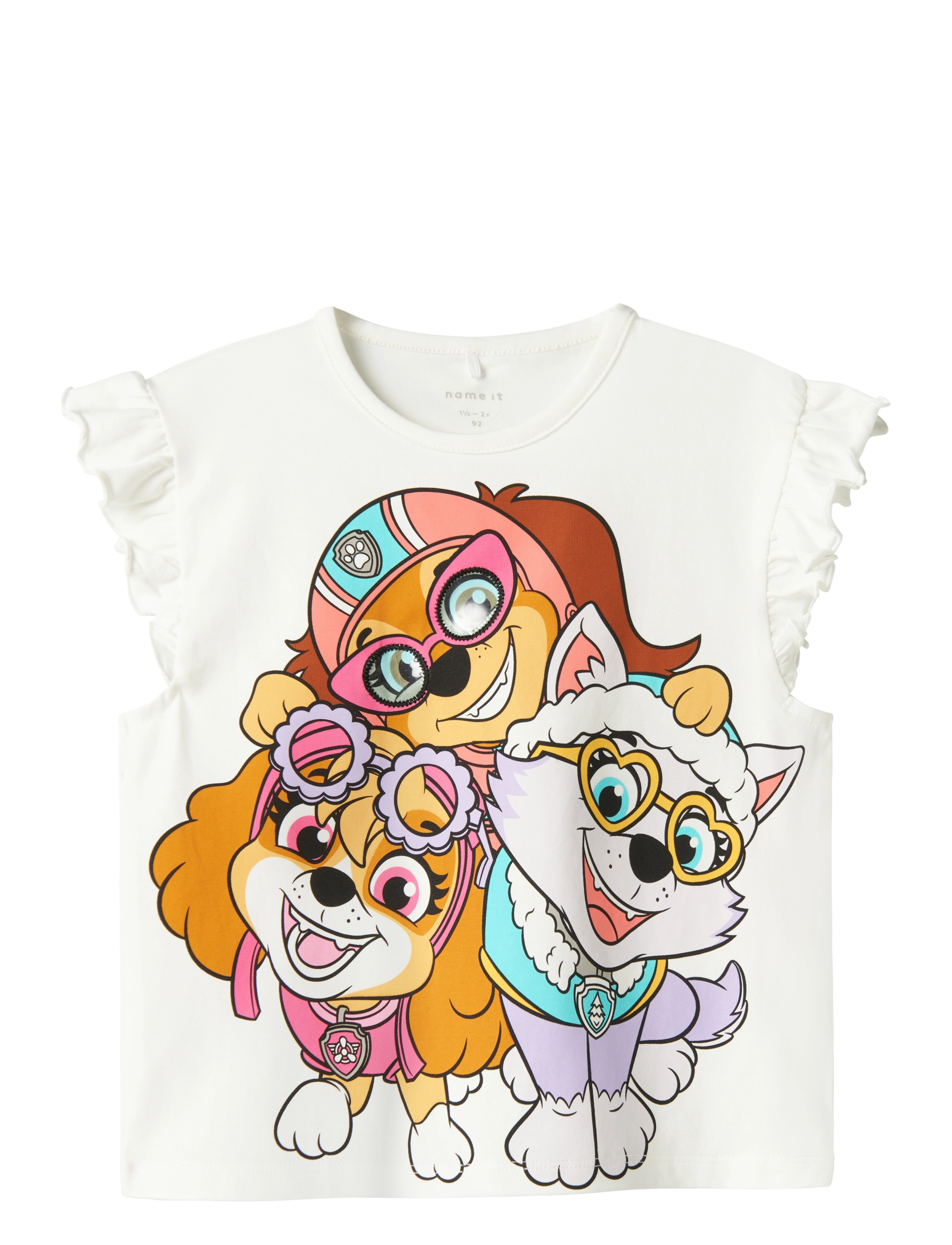 name it NMFMARA PAW CAPSL NREG TOP BOX CPLG - Overdele - CLOUD DANCER / white