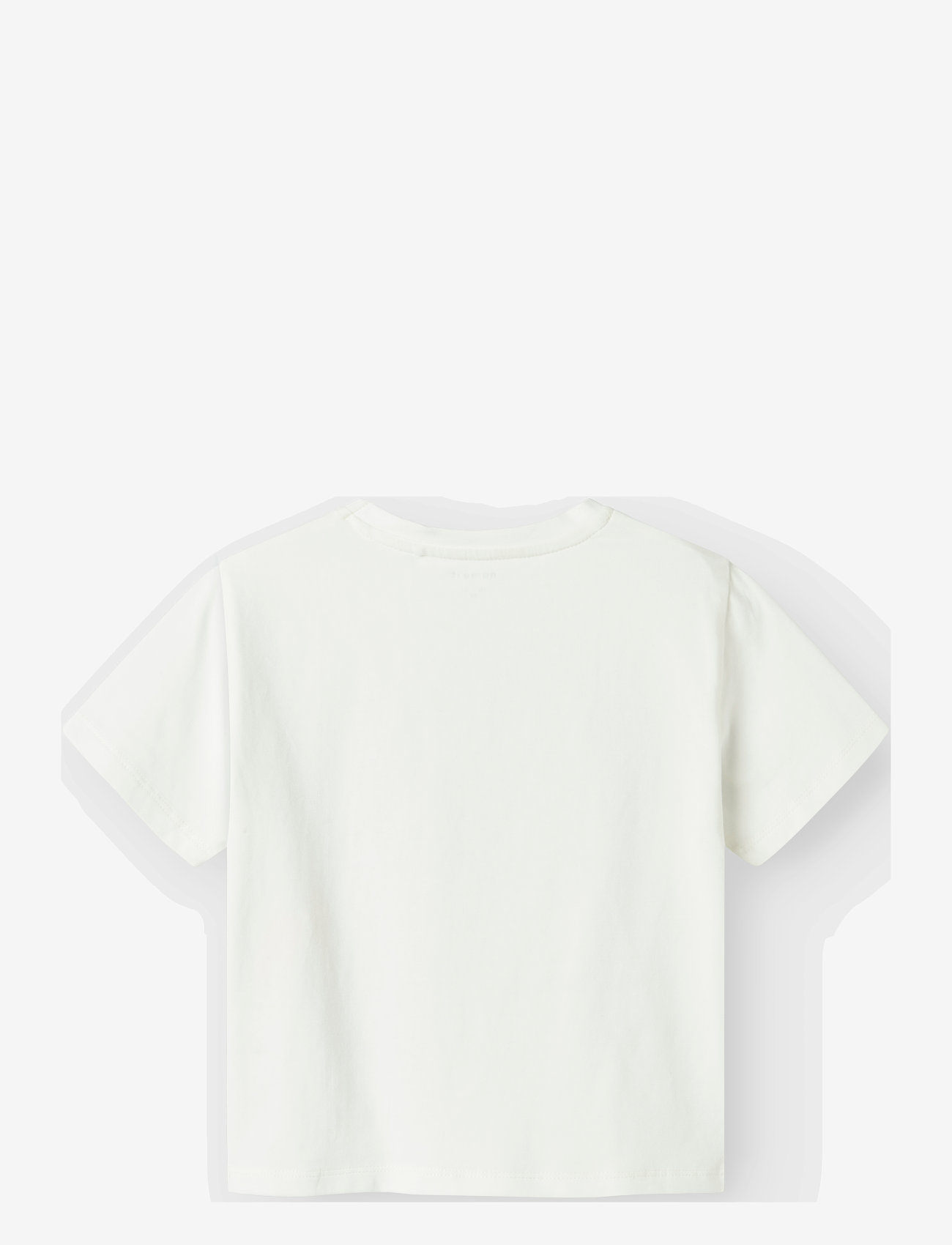 name it - NMMUST SPIDER NREG SS TOP MAR - kortærmede t-shirts - cloud dancer - 1