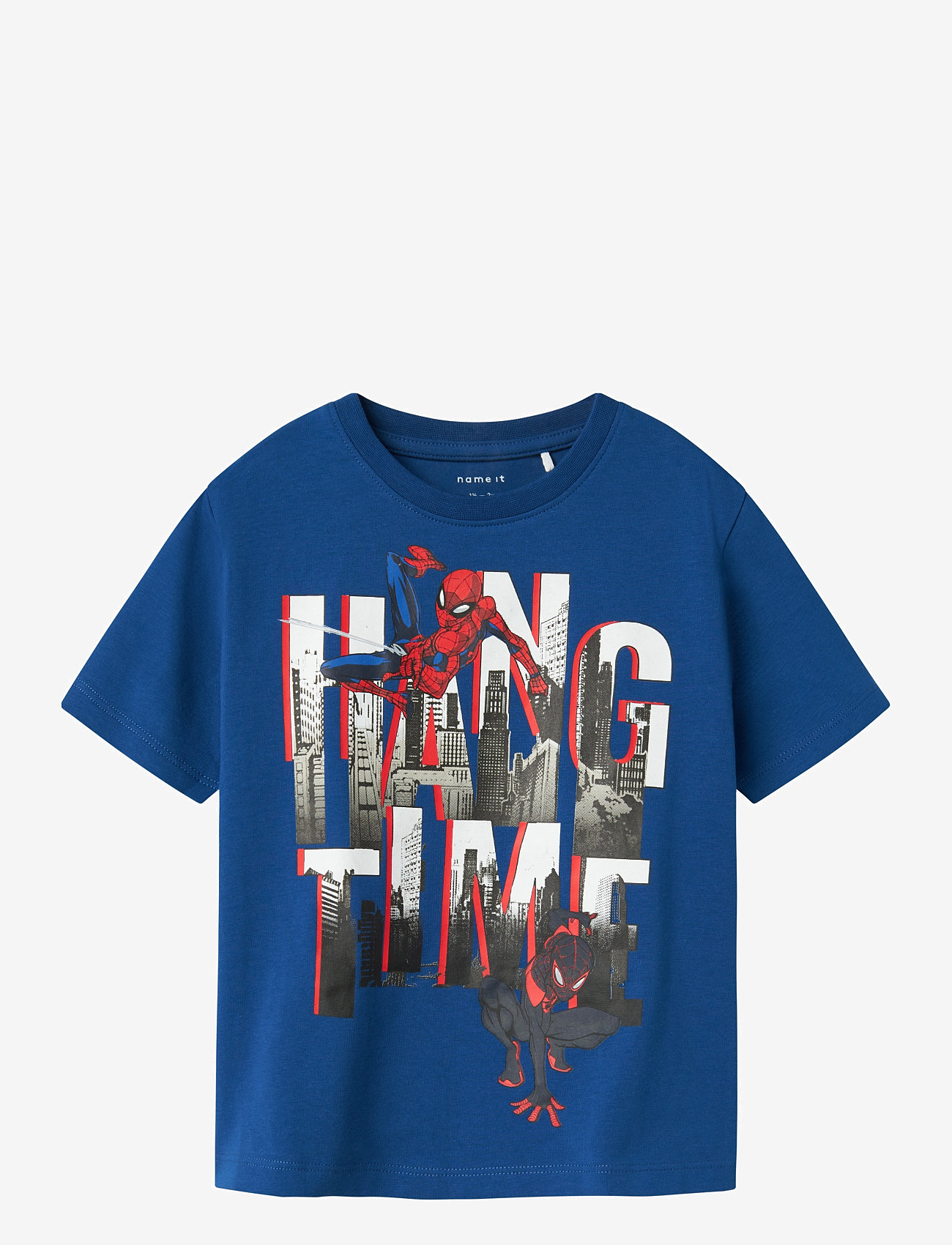 name it - NMMUST SPIDER NREG SS TOP MAR - short-sleeved t-shirts - limoges - 0