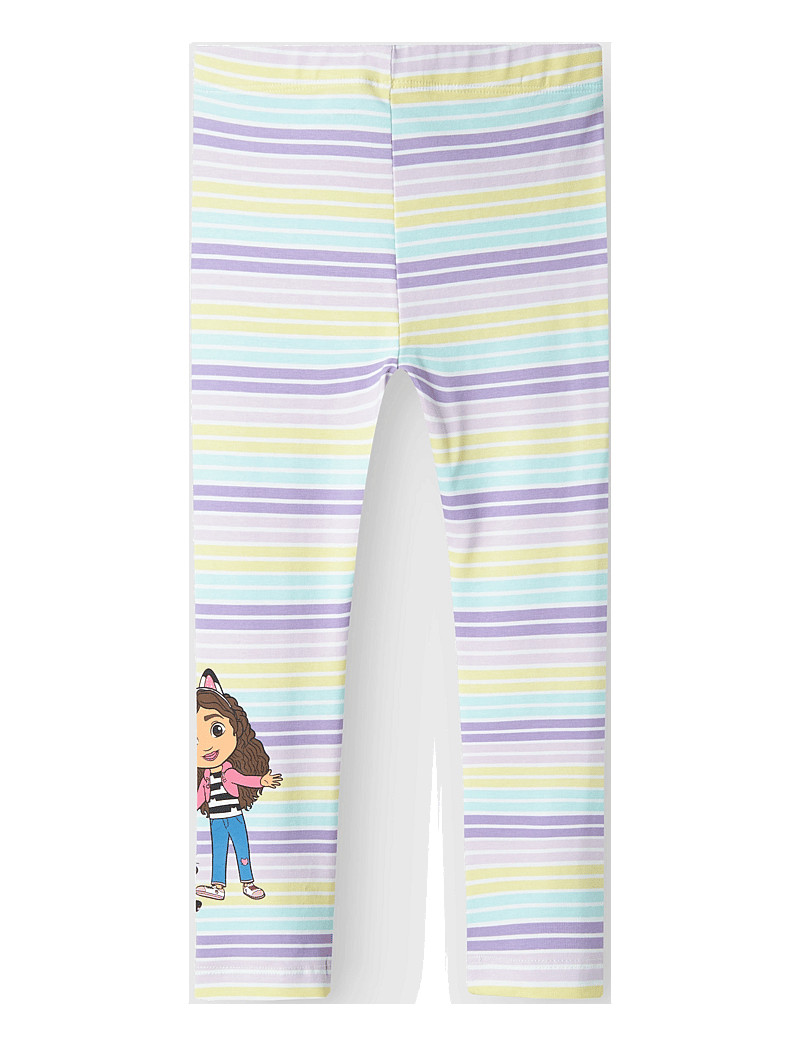 name it - NMFMENA GABBY LEGGING SKY - leggings - orchid bloom - 1