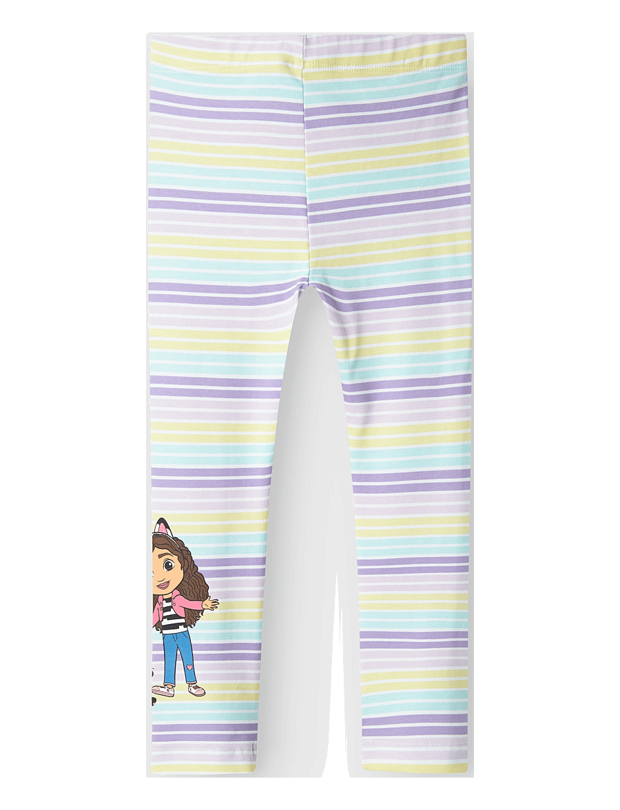 name it - NMFMENA GABBY LEGGING SKY - leggings - orchid bloom - 1