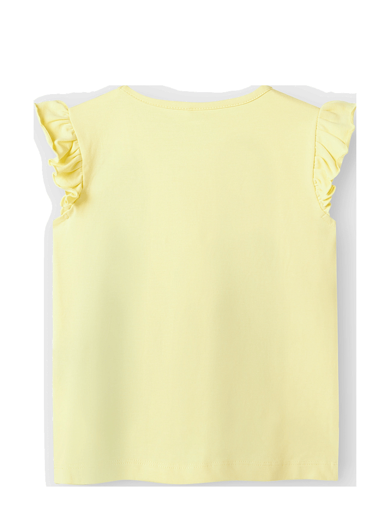 name it - NMFMEDIS GABBY SS TOP BOX SKY - short-sleeved t-shirts - chardonnay - 1