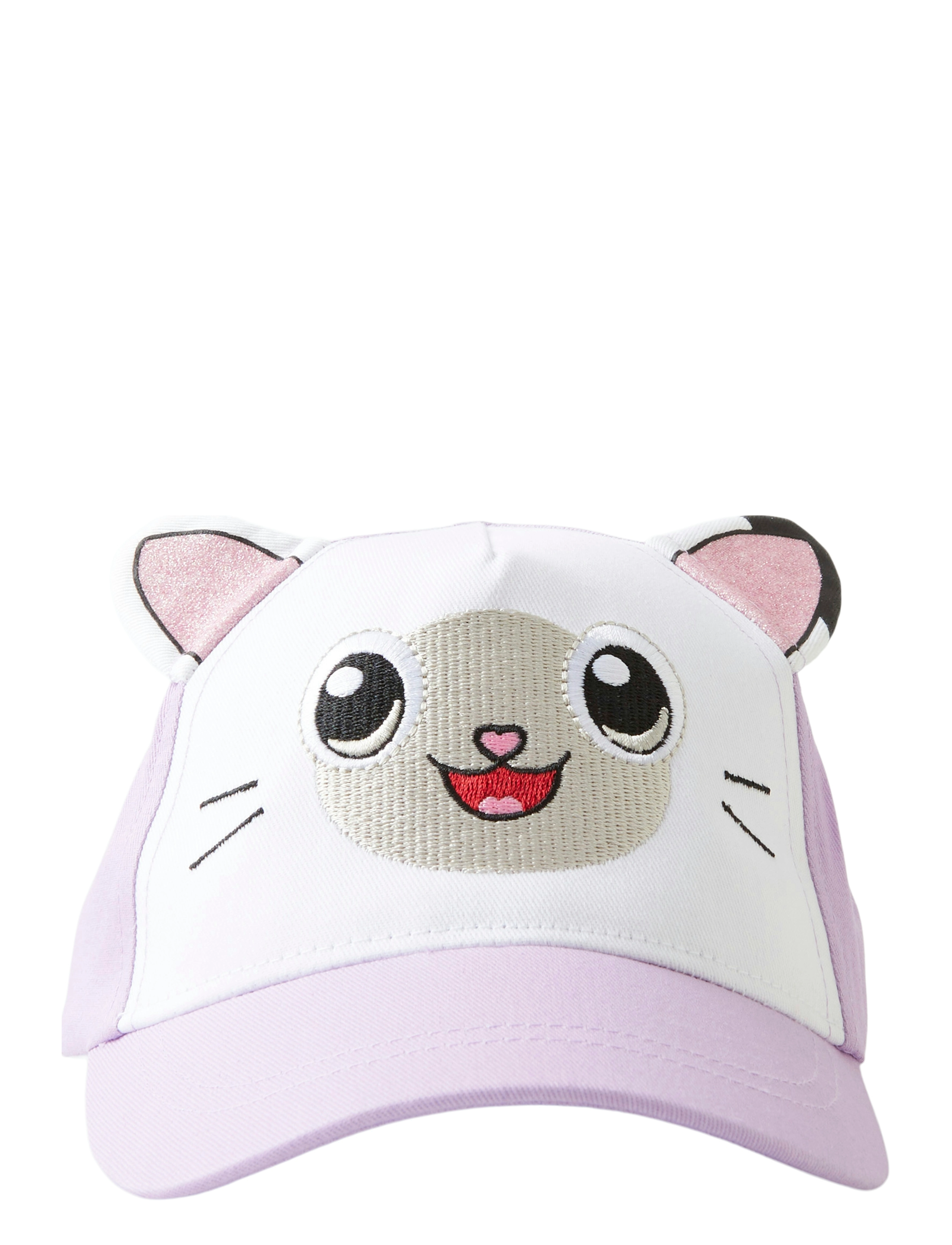 name it Nmfmelly Gabby Cap Box Sky, 51-52, Headwear, Lila - Caps, Kinder