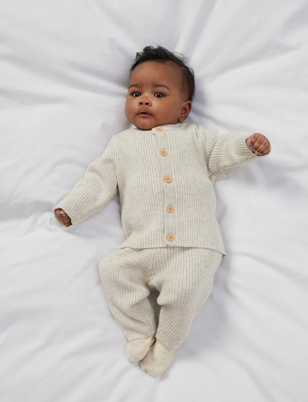 name it - NBNOBI KNIT PANT - leggings - peyote melange - 3