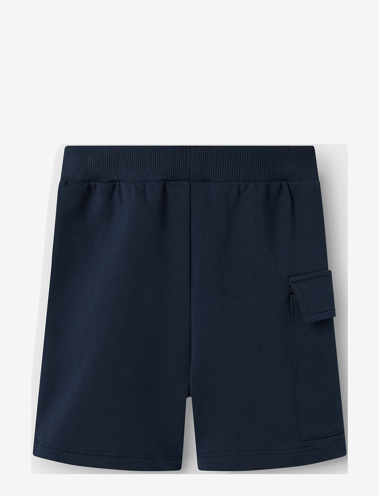 name it - NMMMO SPIDER L SWE SHORTS UNB MAR - sweatshorts - navy blazer - 1