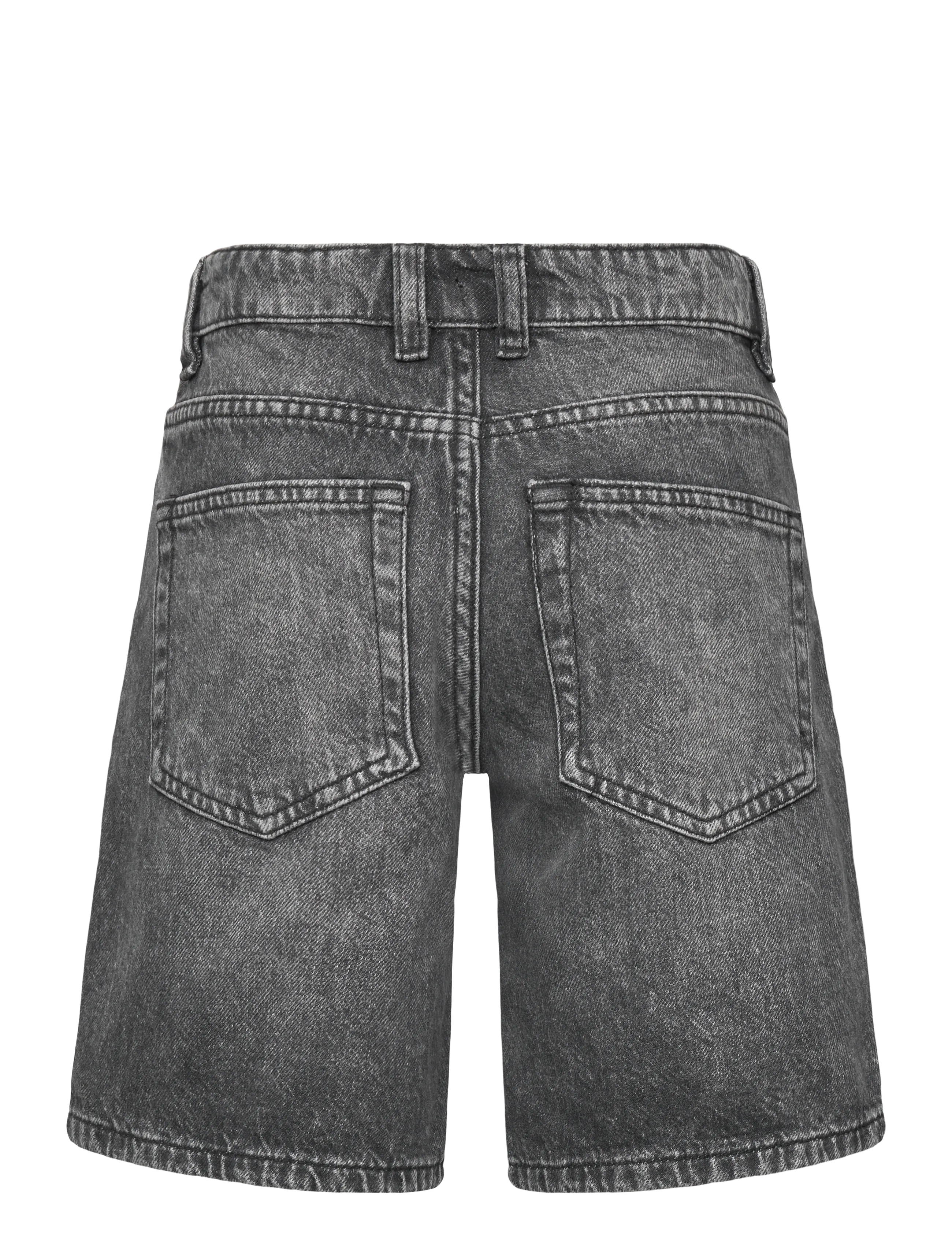name it - NKMRYAN REG L DNM SHORTS 6750-DM NOOS - jeansshorts - black denim - 1